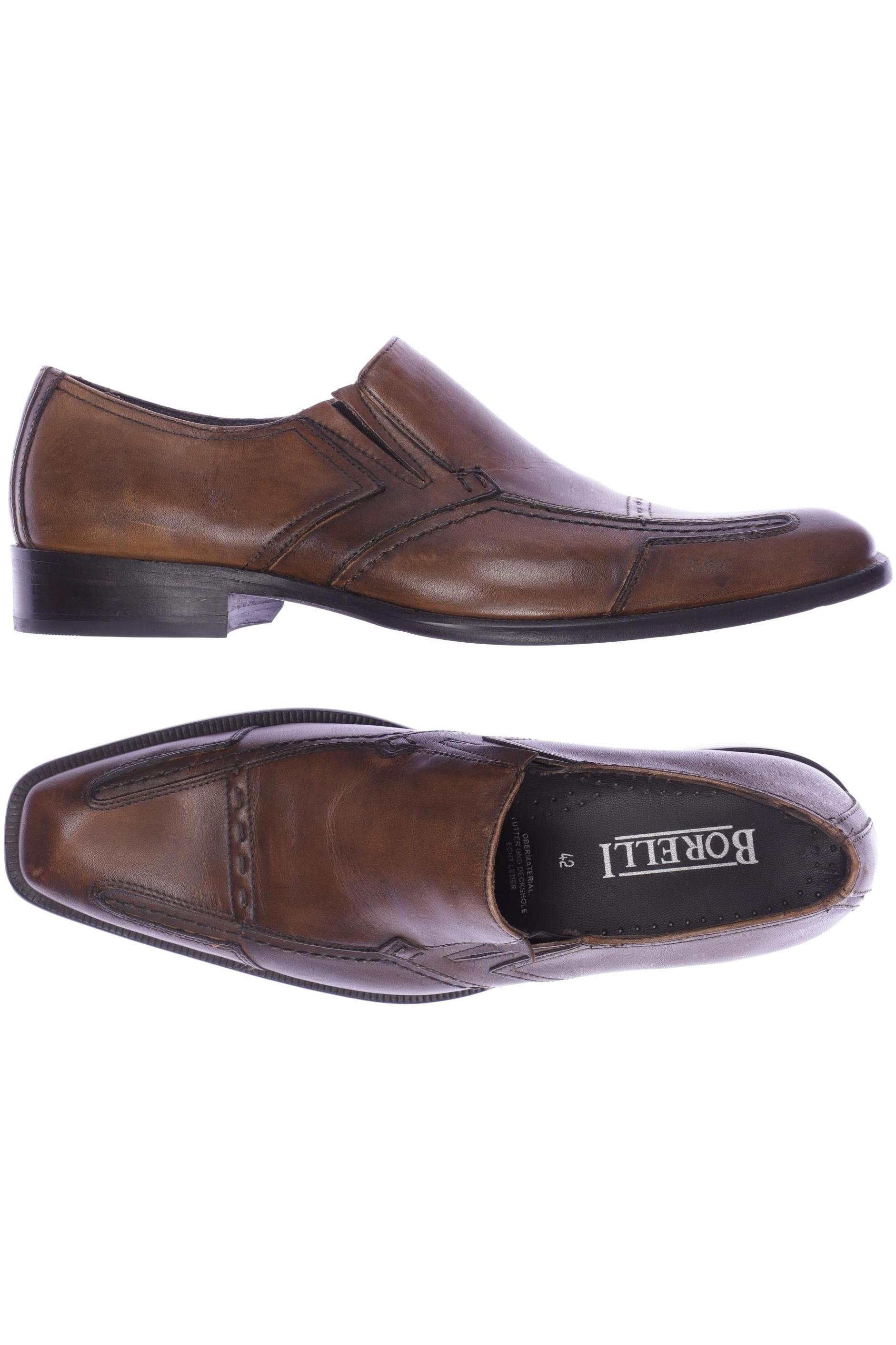 

Borelli Herren Halbschuh, braun, Gr. 42