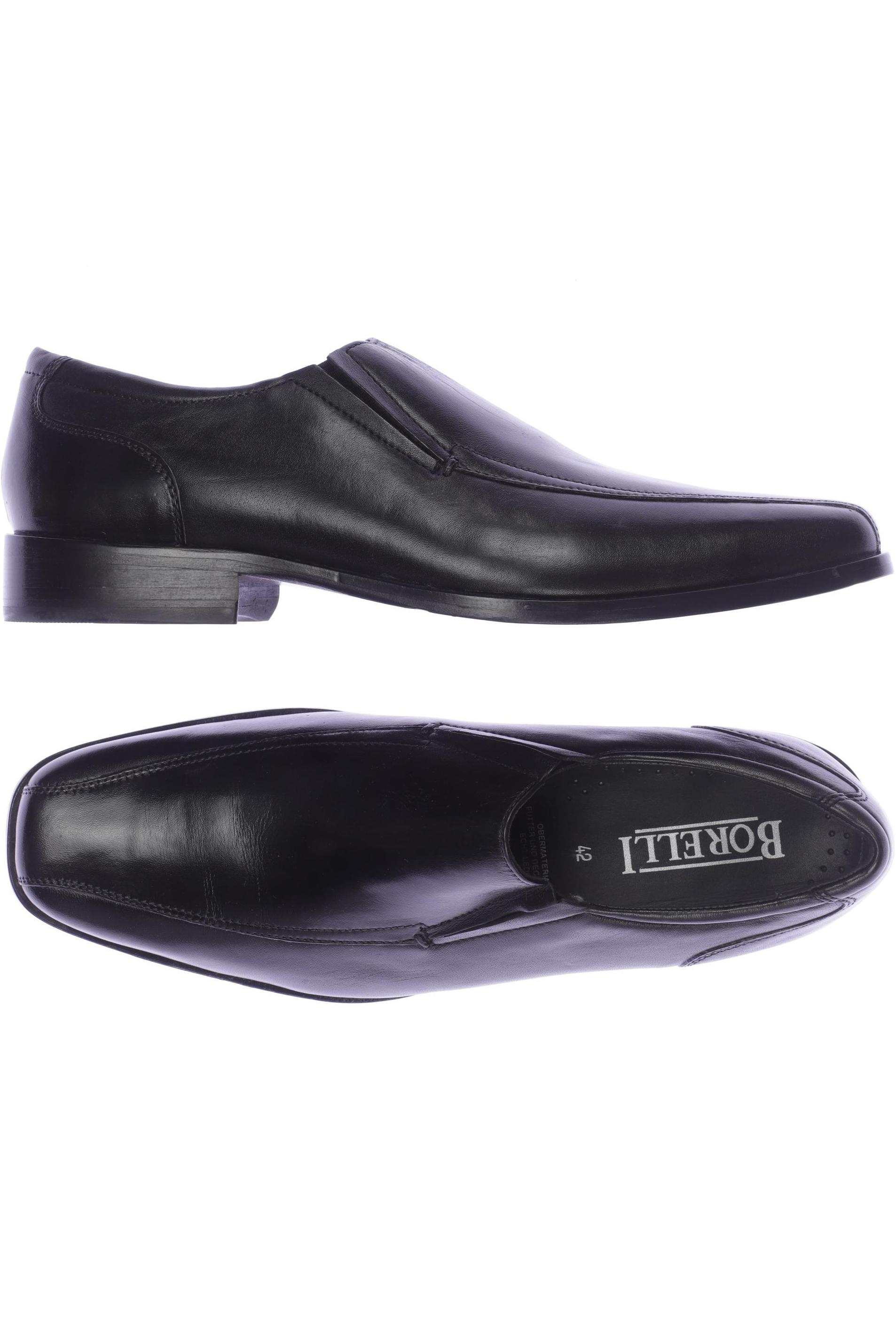 

Borelli Herren Halbschuh, schwarz, Gr. 42