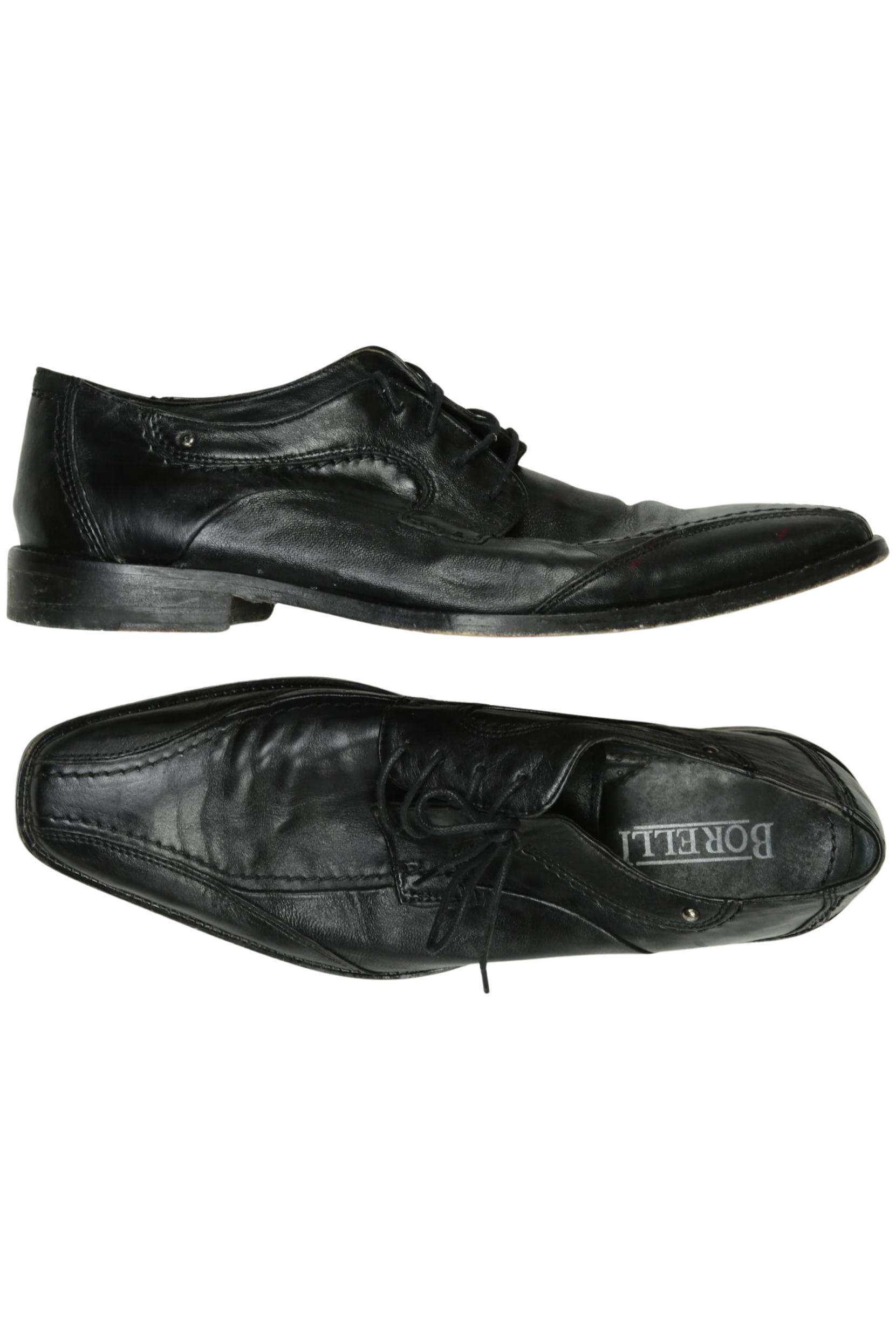 

Borelli Herren Halbschuh, schwarz, Gr. 43