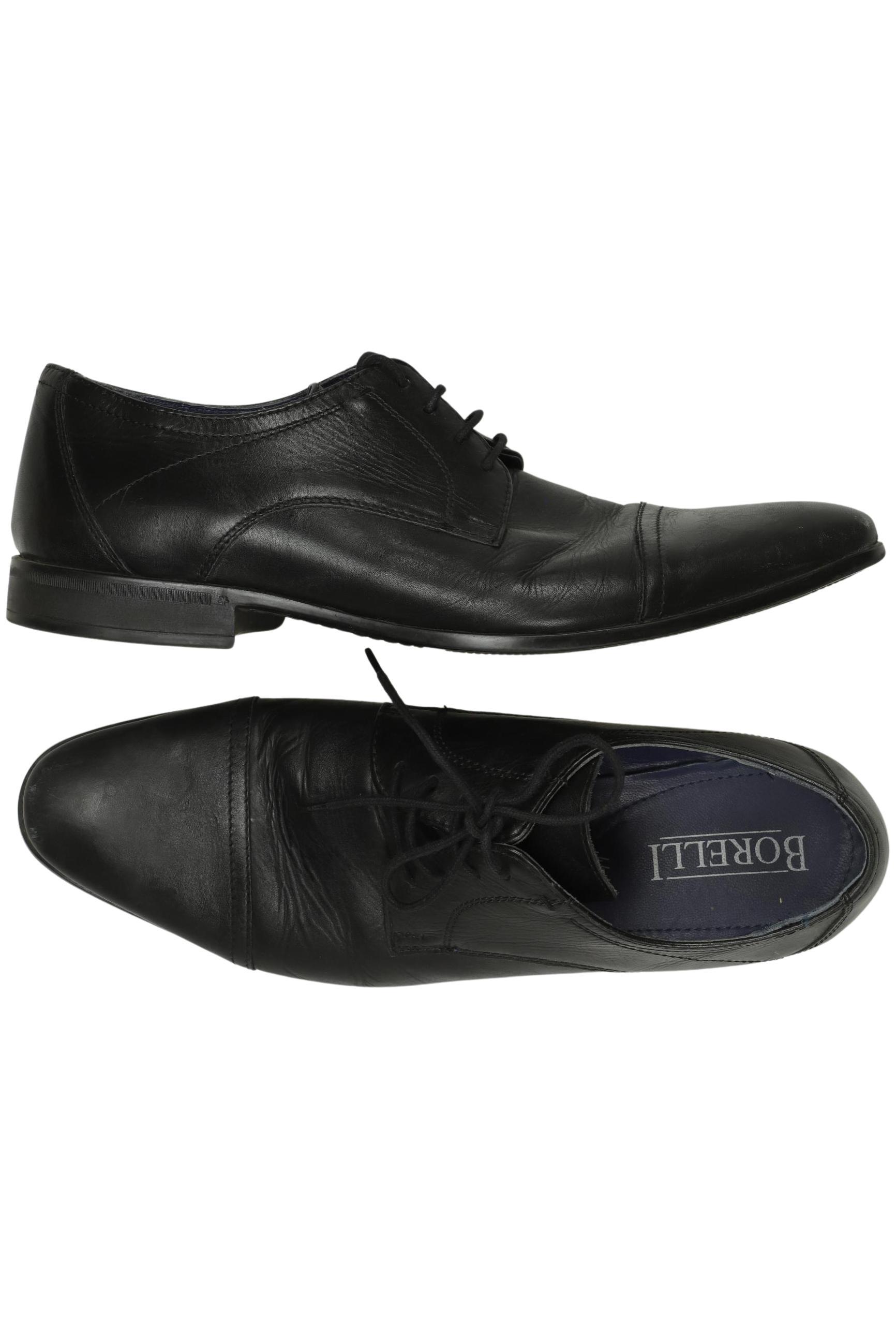 

Borelli Herren Halbschuh, schwarz, Gr. 44