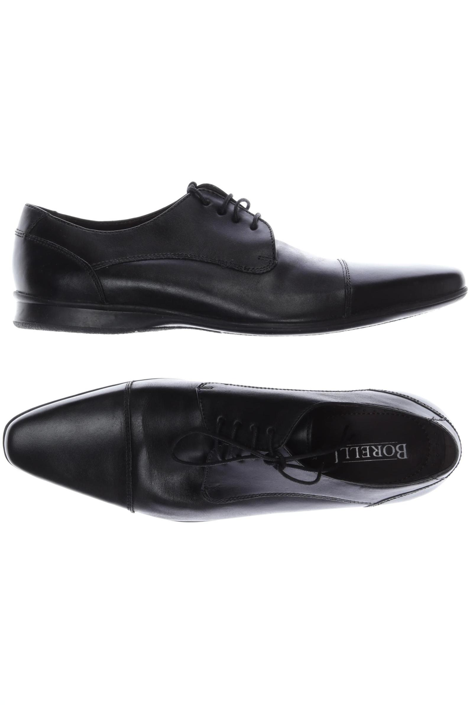 

Borelli Herren Halbschuh, schwarz, Gr. 43
