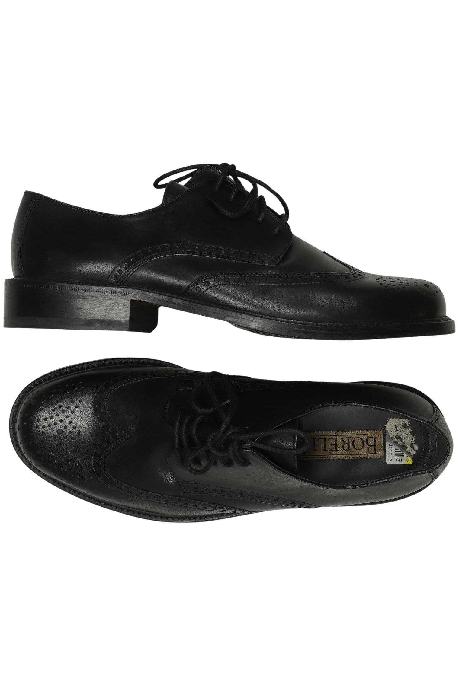 

Borelli Herren Halbschuh, schwarz, Gr. 43