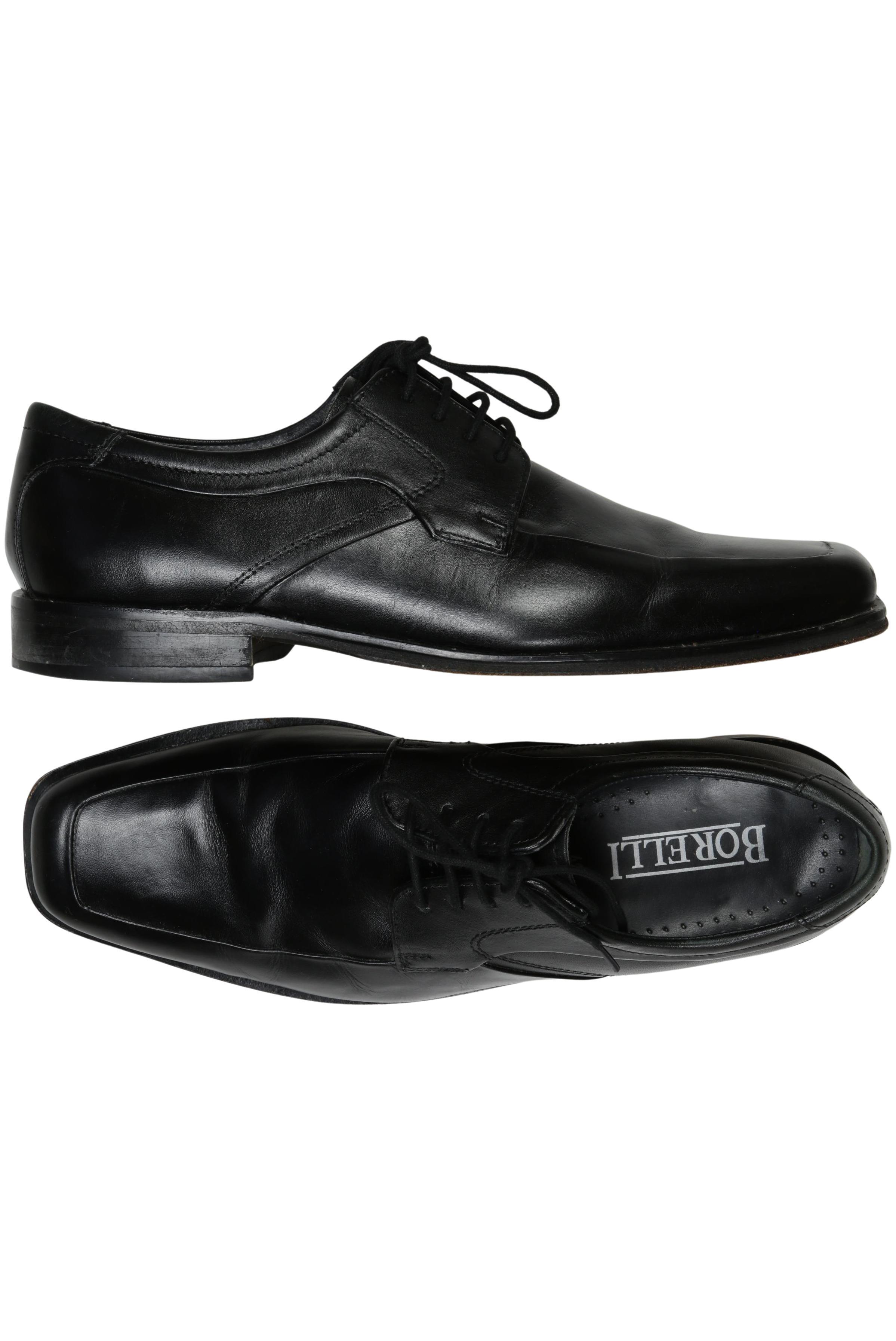 

Borelli Herren Halbschuh, schwarz, Gr. 42