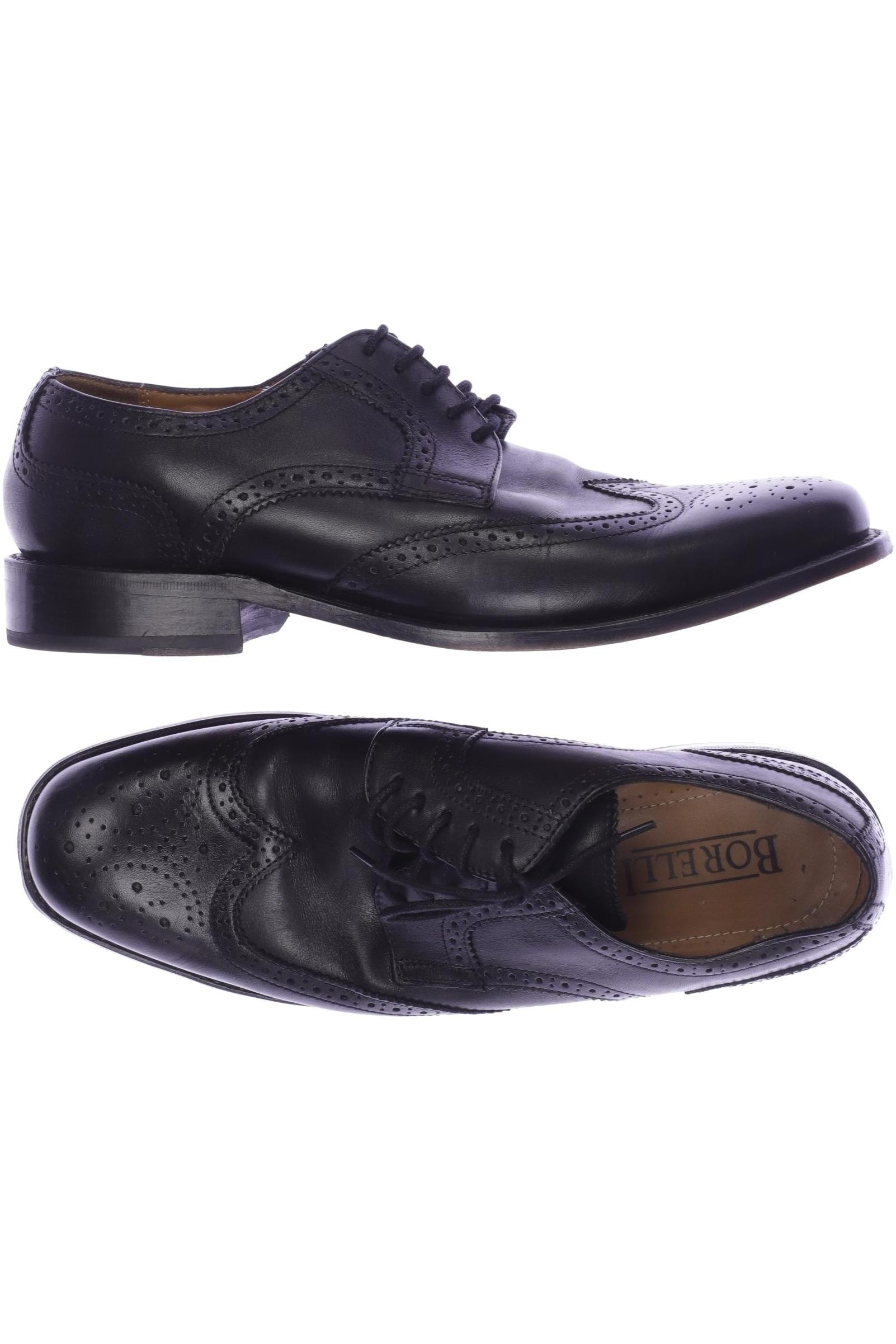 

Borelli Herren Halbschuh, schwarz, Gr. 42