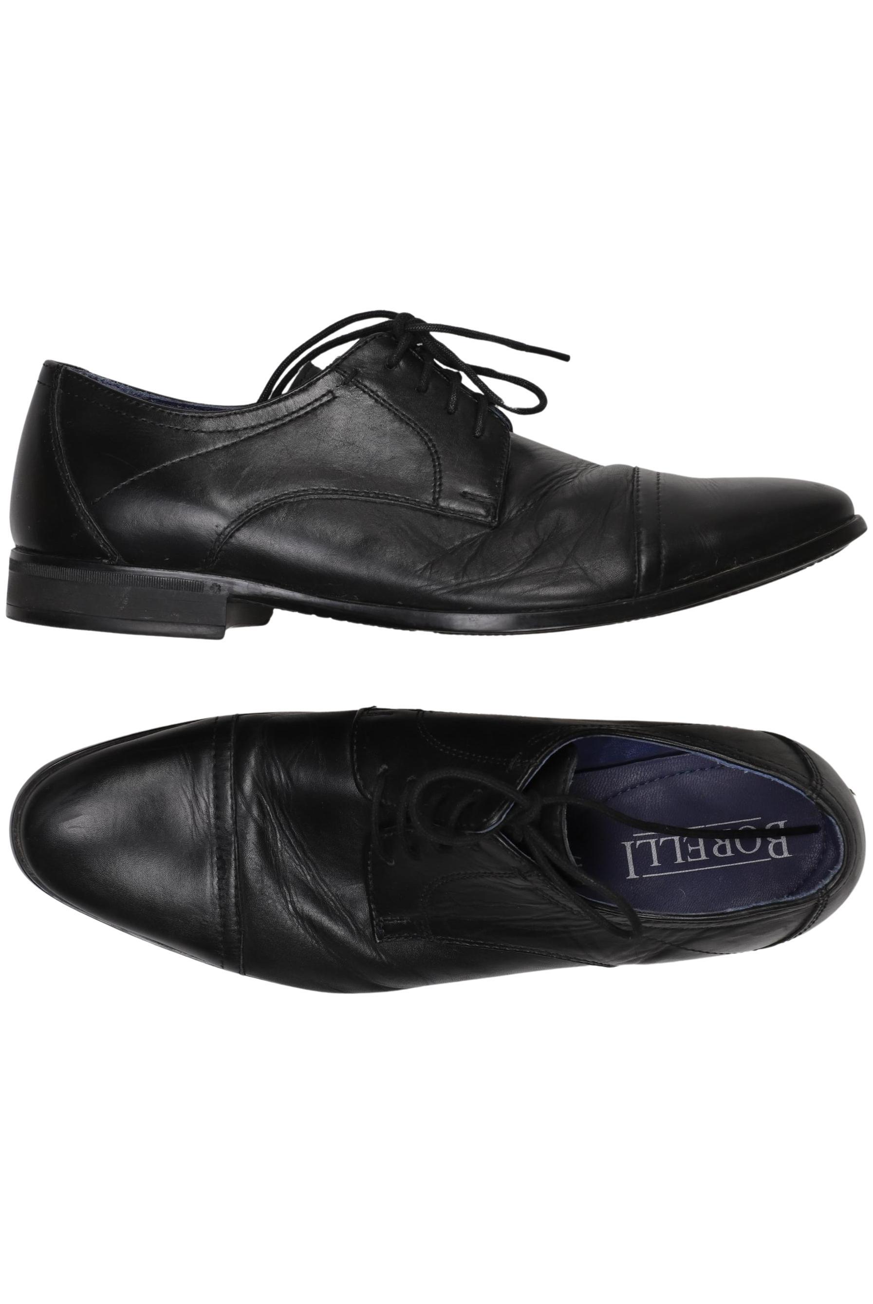 

Borelli Herren Halbschuh, schwarz, Gr. 41