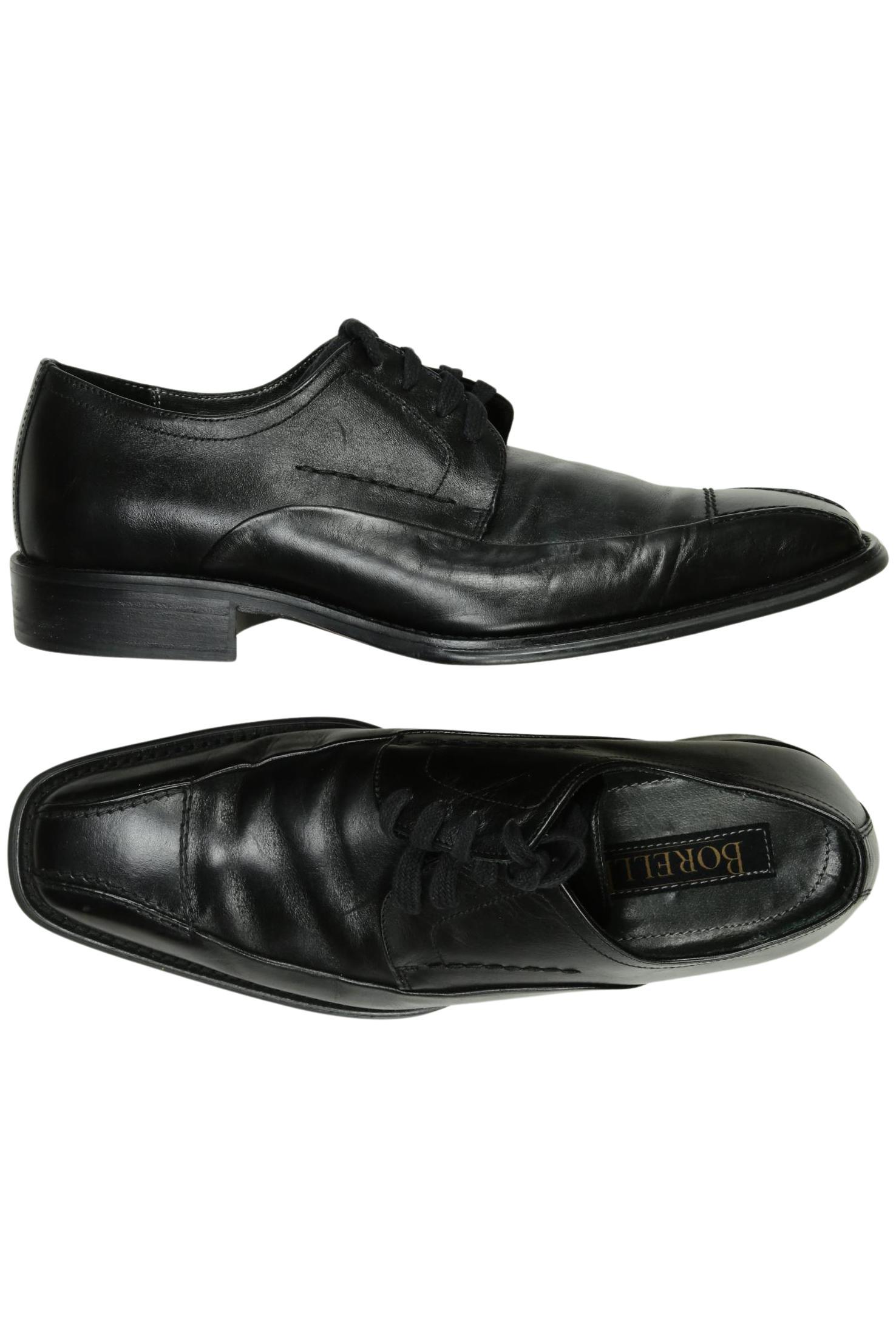 

Borelli Herren Halbschuh, schwarz, Gr. 43