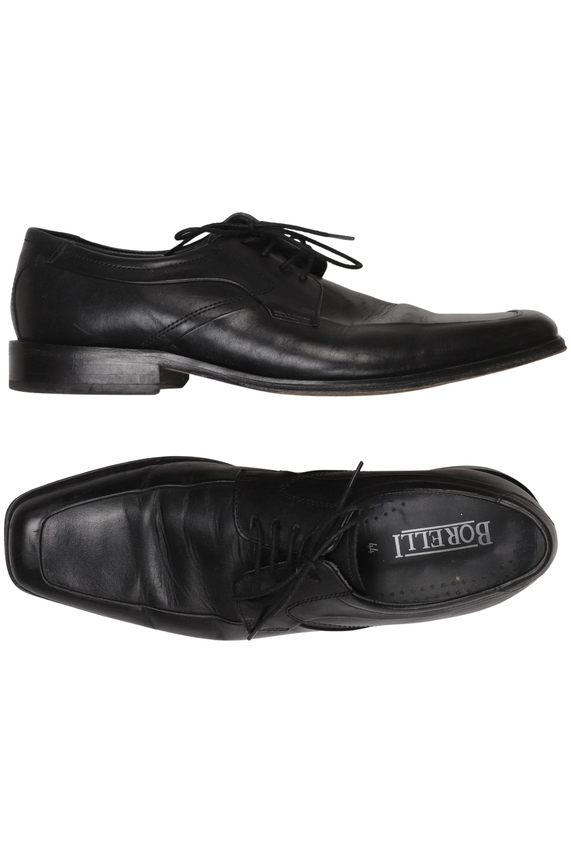 

Borelli Herren Halbschuh, schwarz, Gr. 44