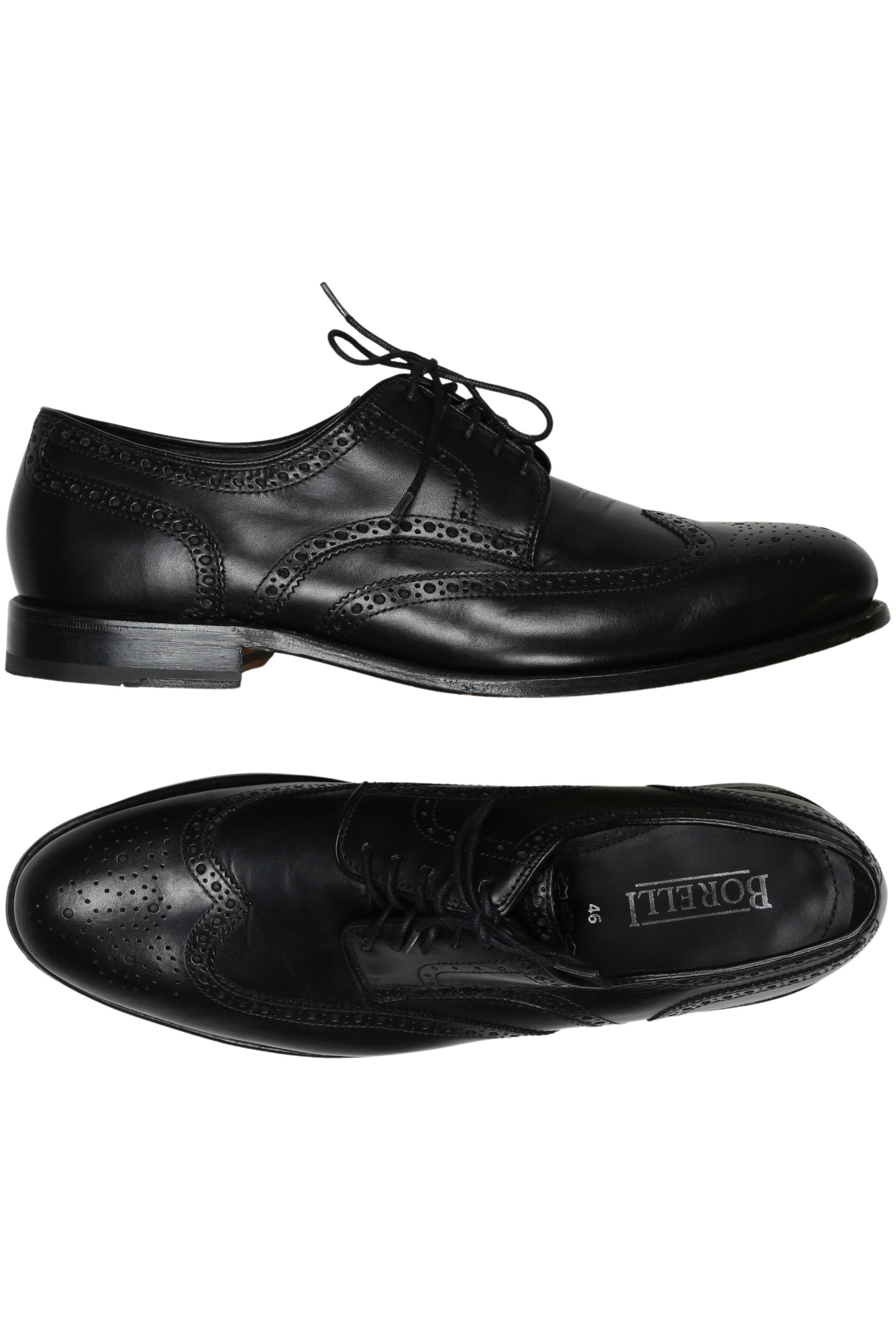 

Borelli Herren Halbschuh, schwarz, Gr. 46