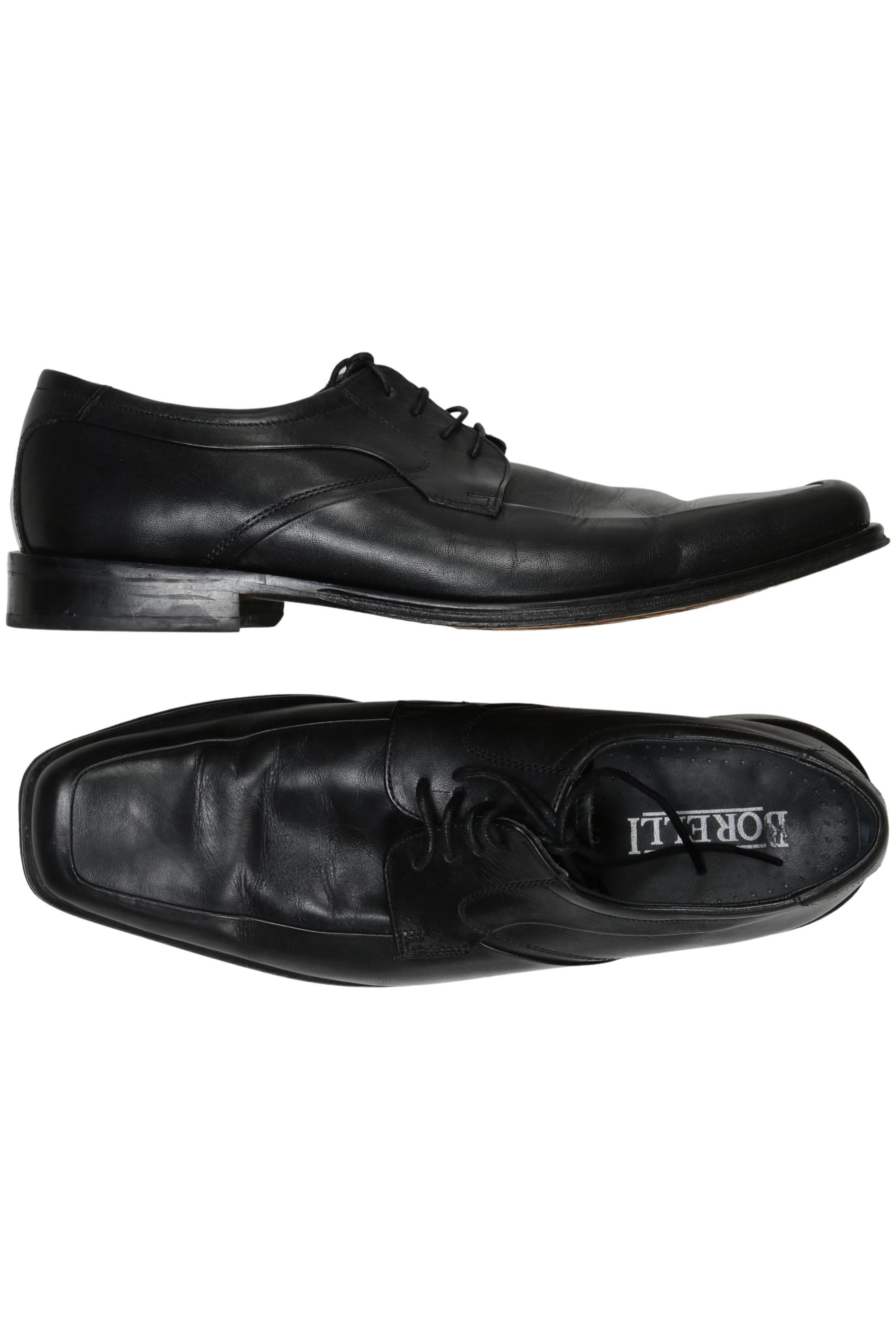 

Borelli Herren Halbschuh, schwarz, Gr. 43