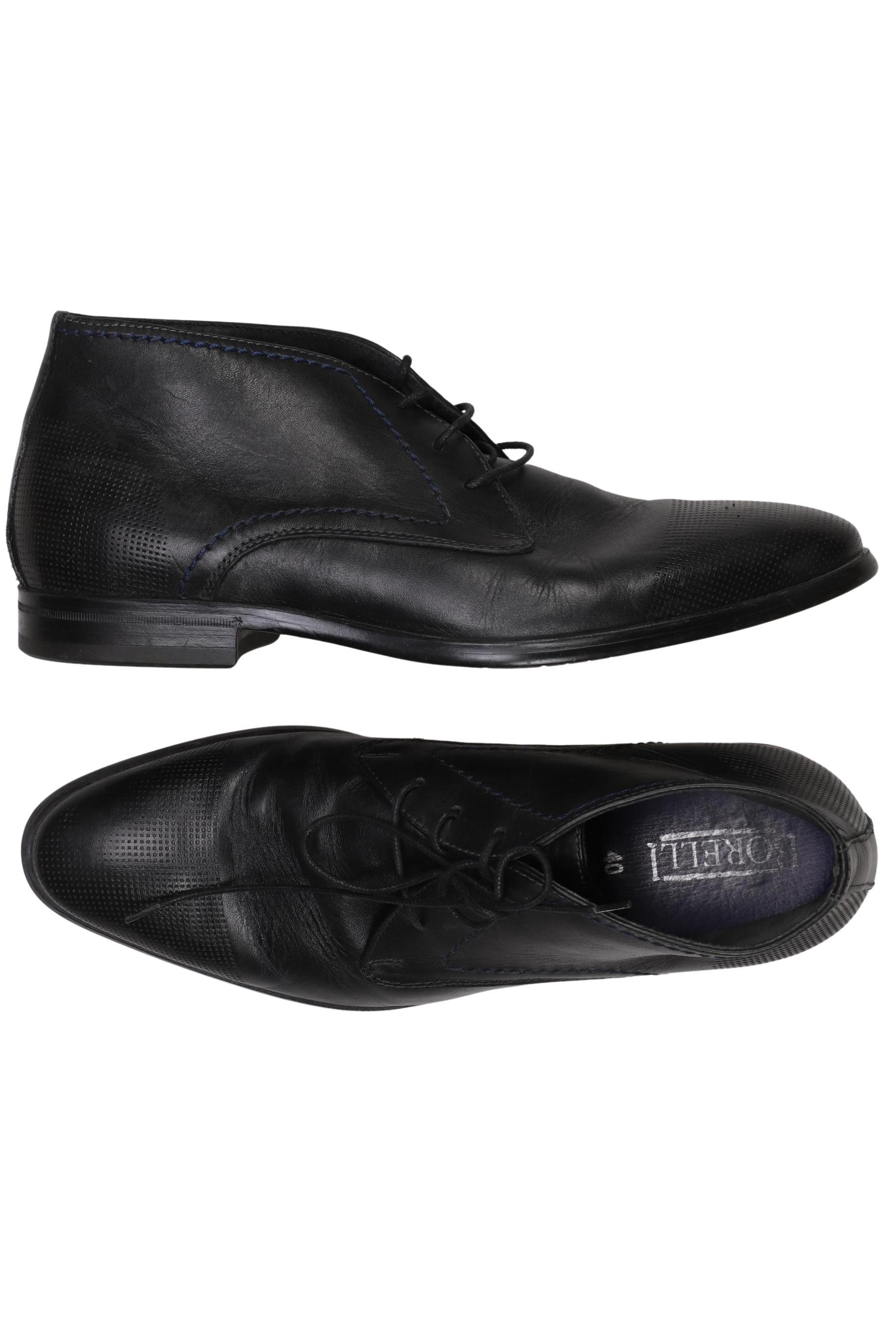 

Borelli Herren Halbschuh, schwarz, Gr. 40