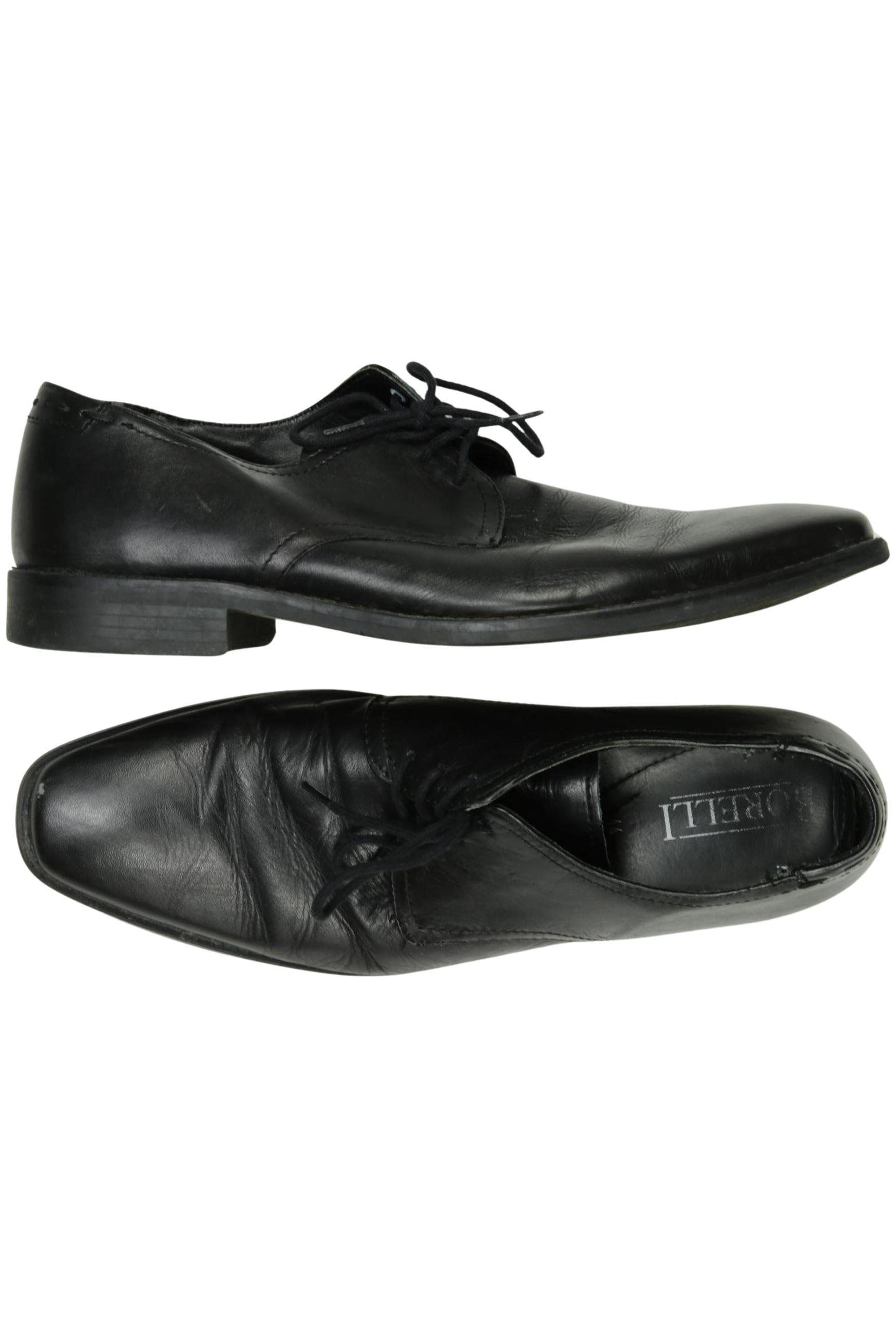 

Borelli Herren Halbschuh, schwarz, Gr. 44