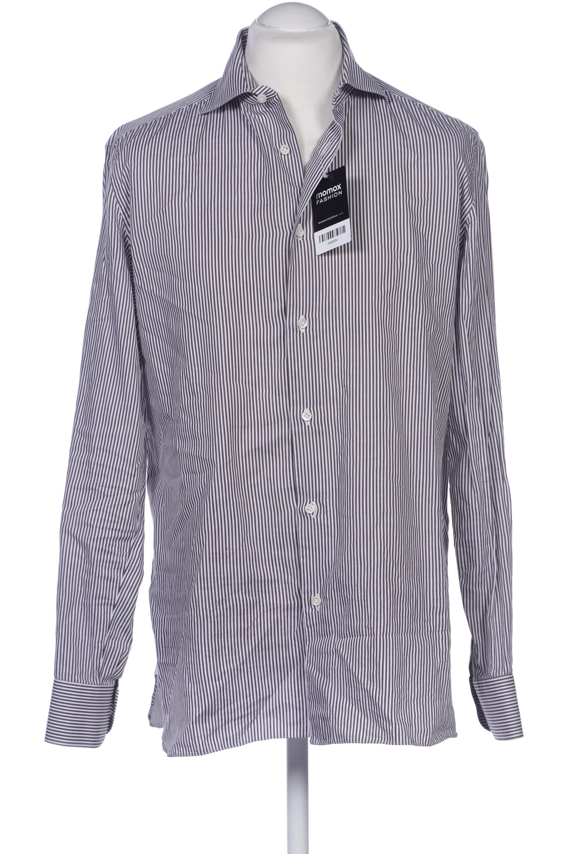 

Borelli Herren Hemd, braun, Gr. 52