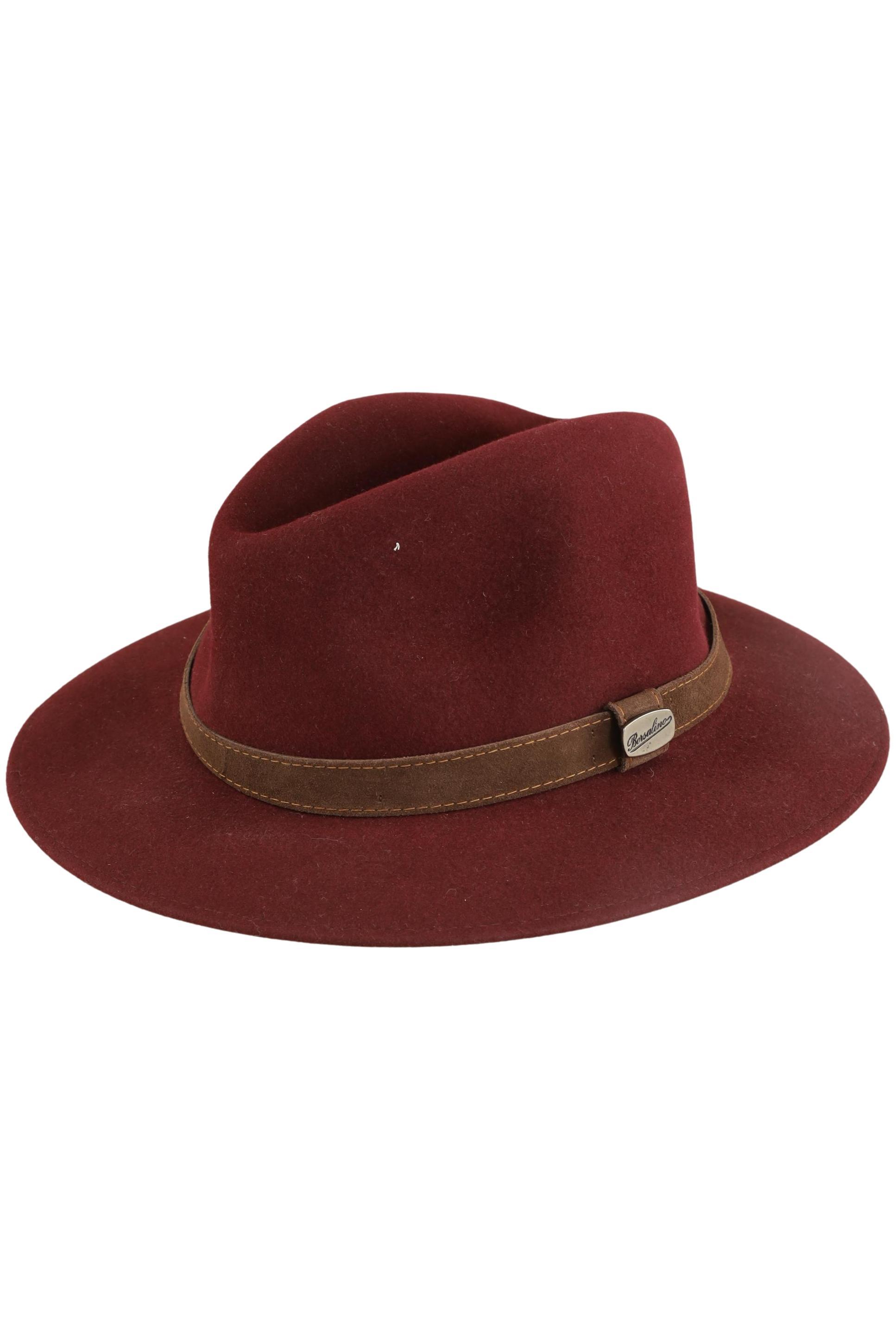 

Borsalino Damen Hut/Mütze, bordeaux, Gr. 58