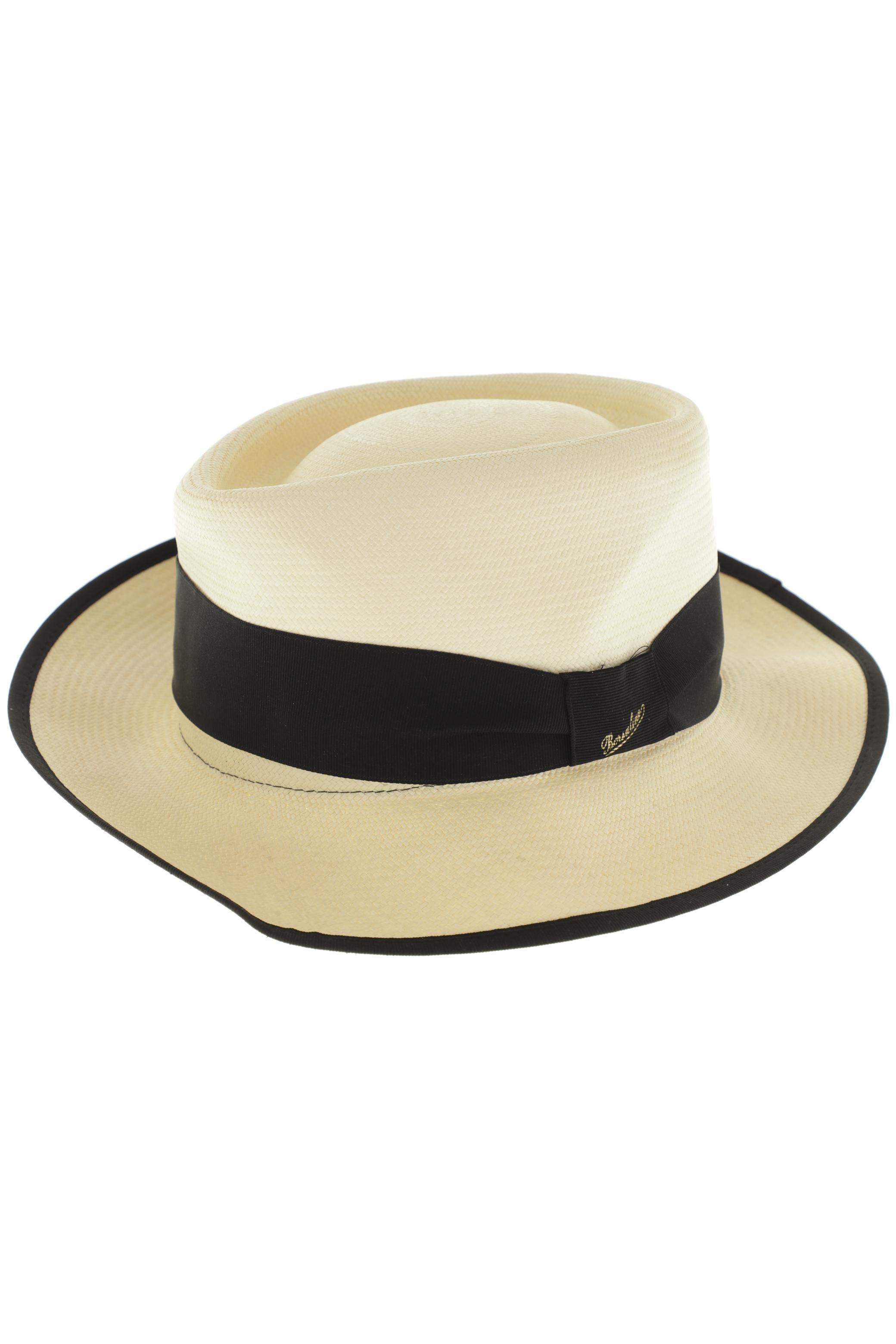 

Borsalino Herren Hut/Mütze, cremeweiß, Gr. 56