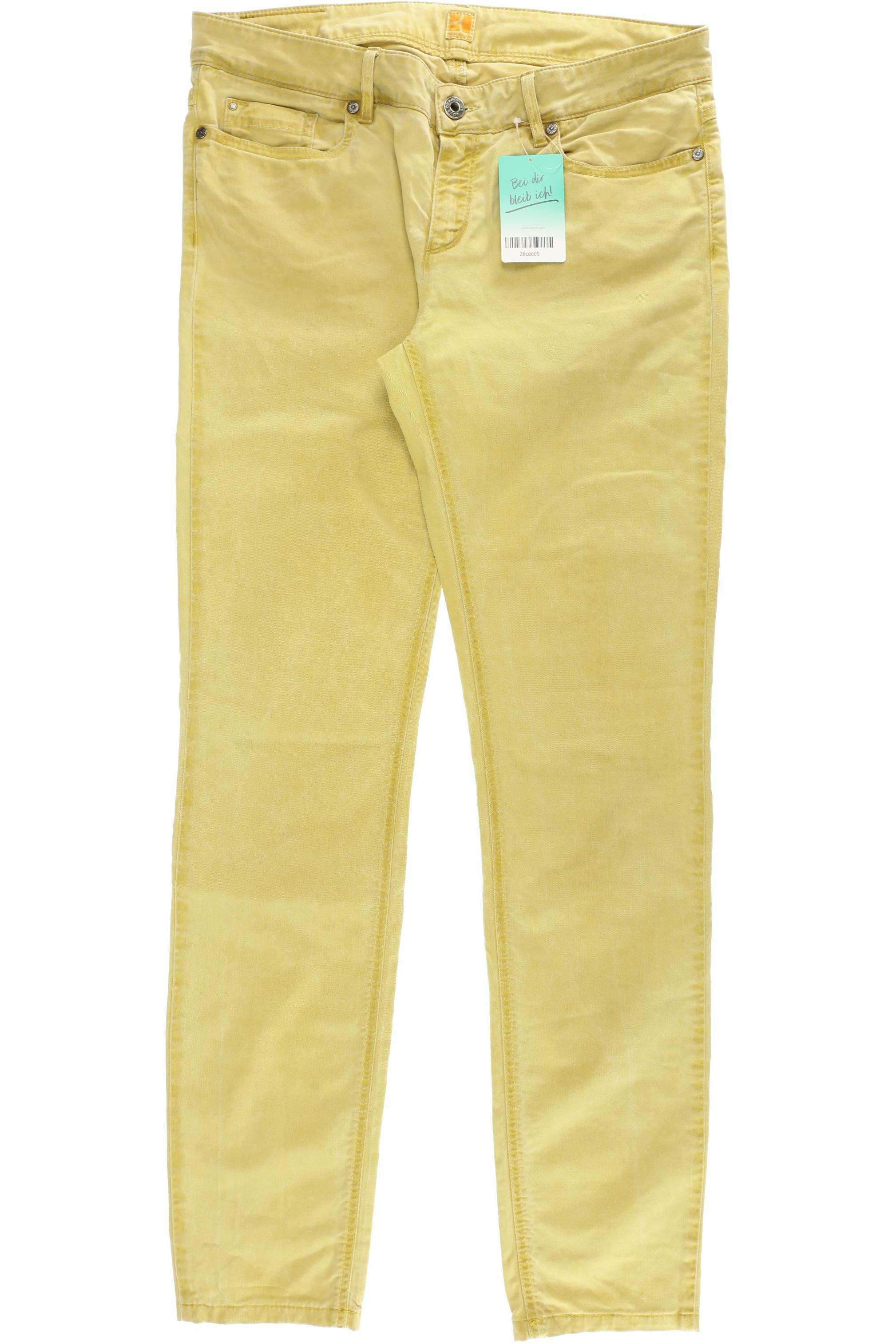 

Boss Orange Damen Jeans, gelb, Gr. 32