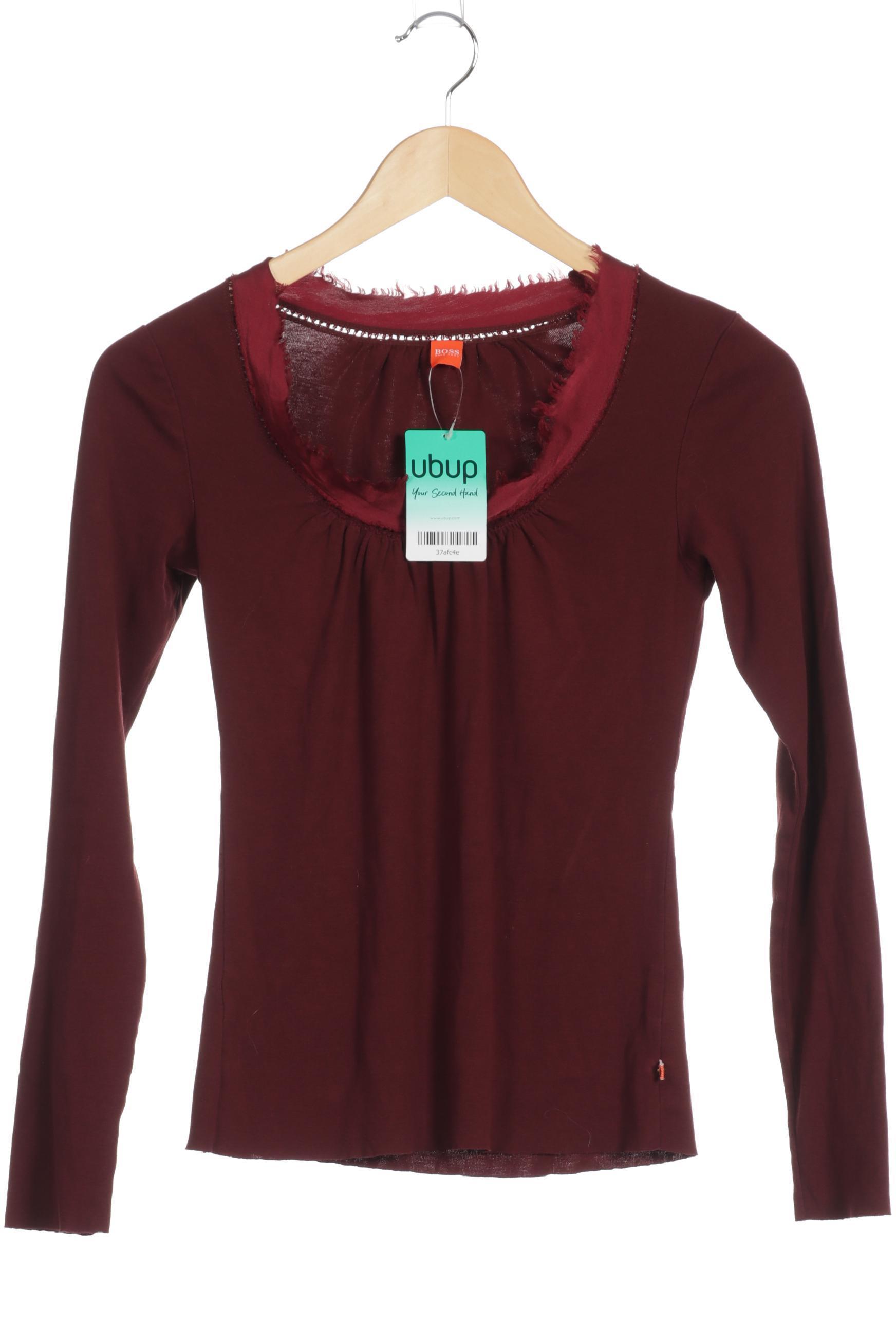 

Boss Orange Damen Langarmshirt, braun, Gr.