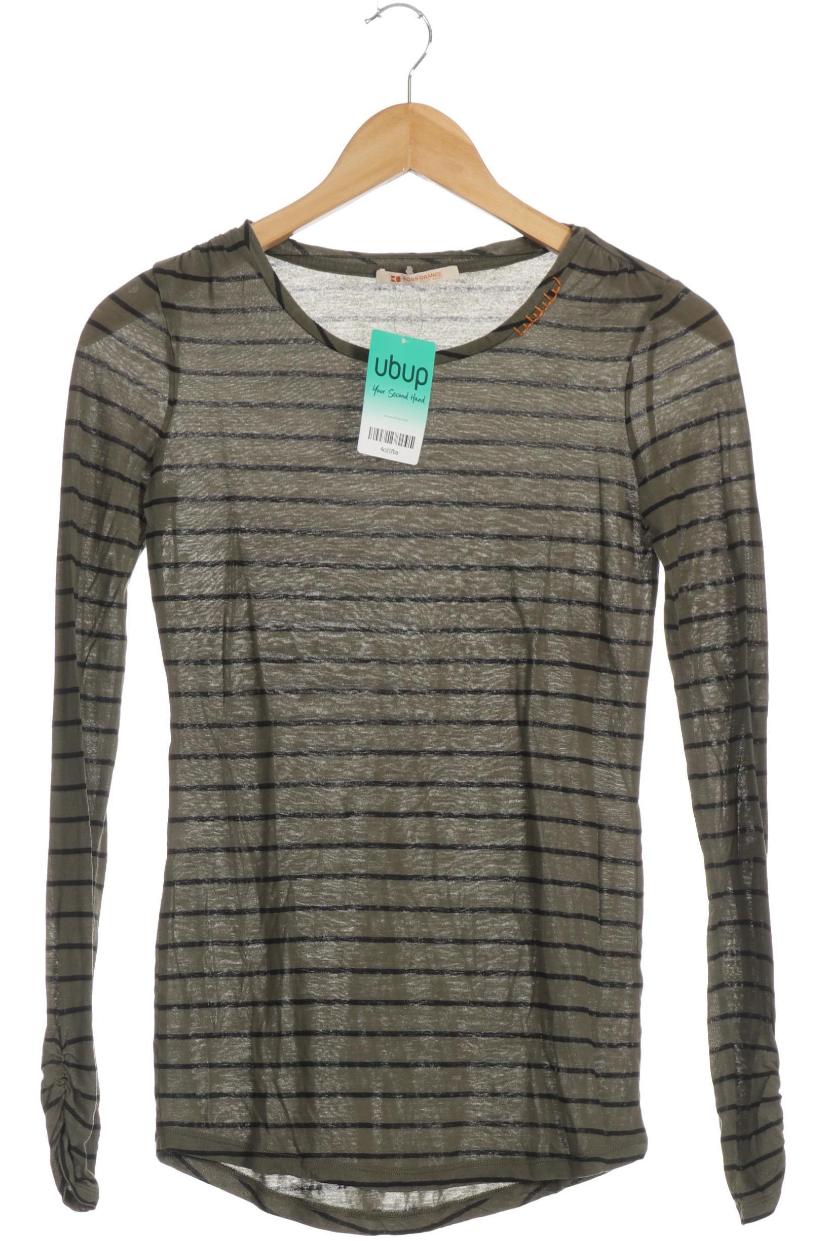 

Boss Orange Damen Langarmshirt, grün, Gr.