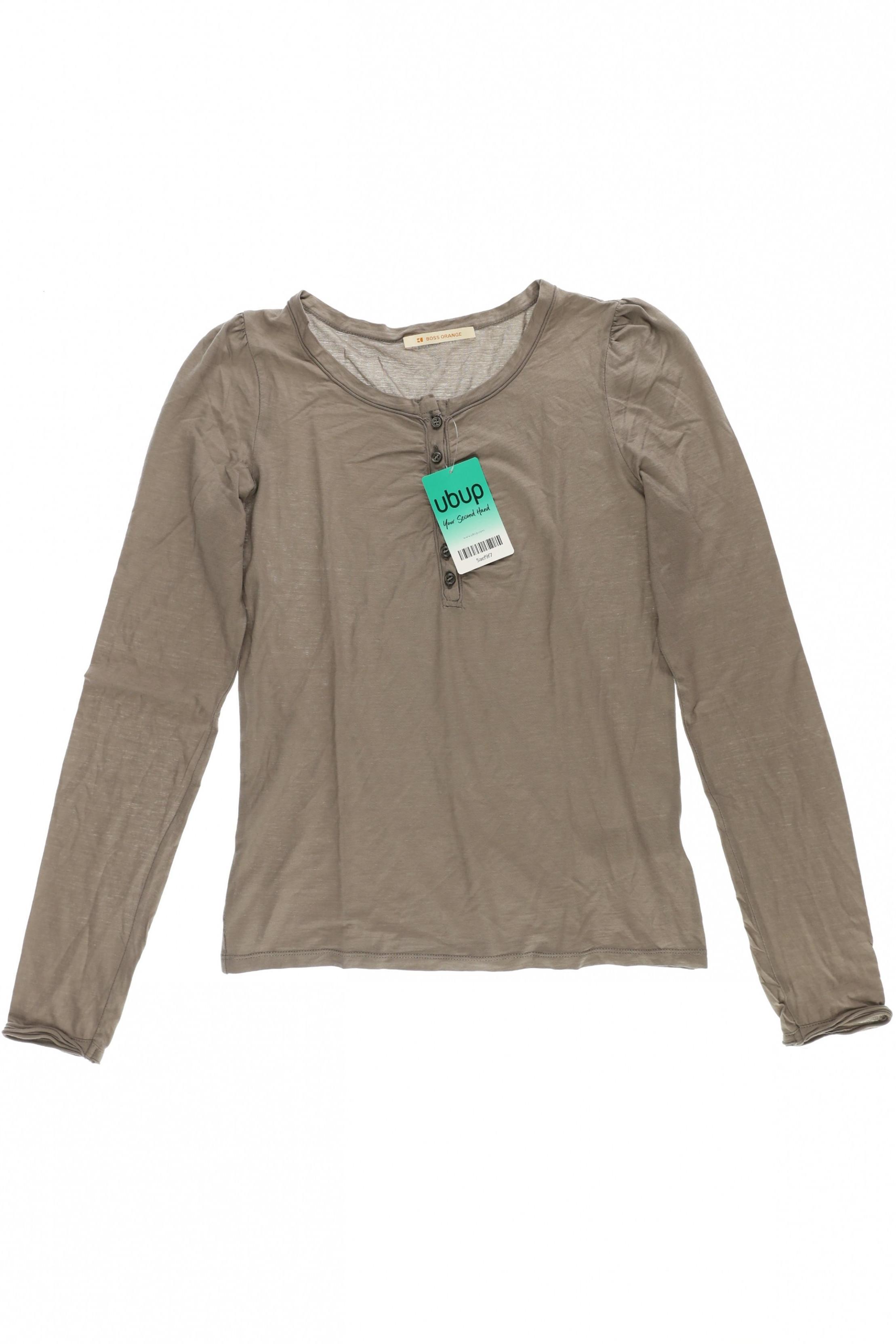 

Boss Orange Damen Langarmshirt, grau, Gr.