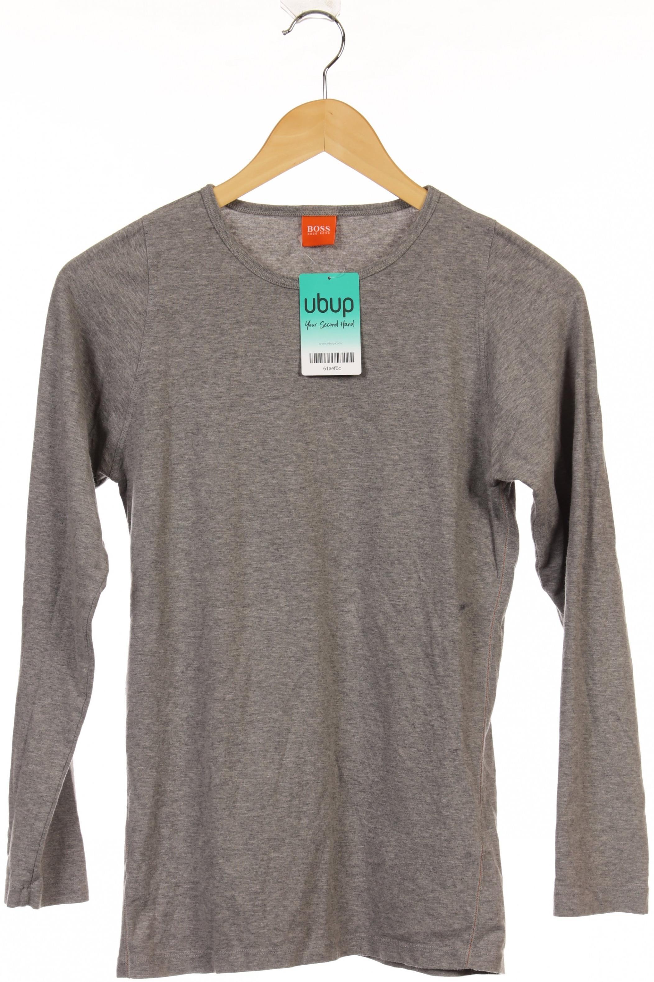 

Boss Orange Damen Langarmshirt, grau, Gr.