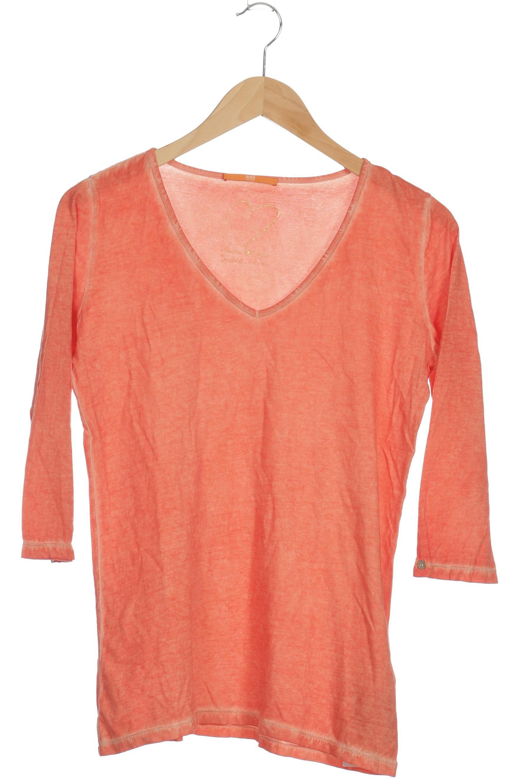 

Boss Orange Damen Langarmshirt, orange, Gr.