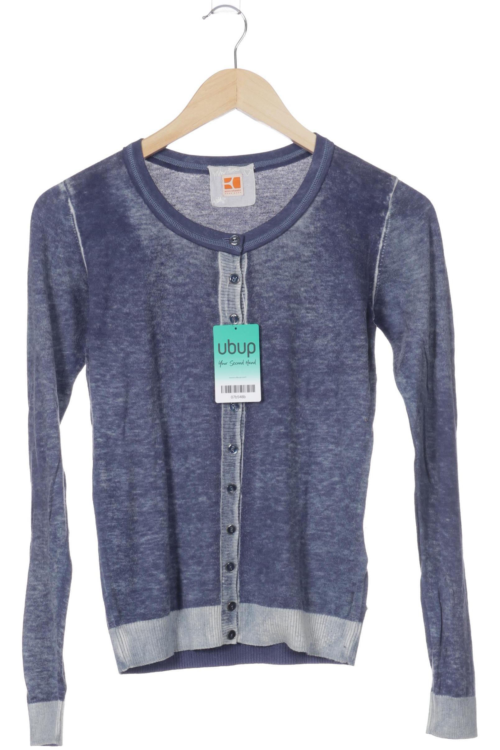 

Boss Orange Damen Strickjacke, blau, Gr.