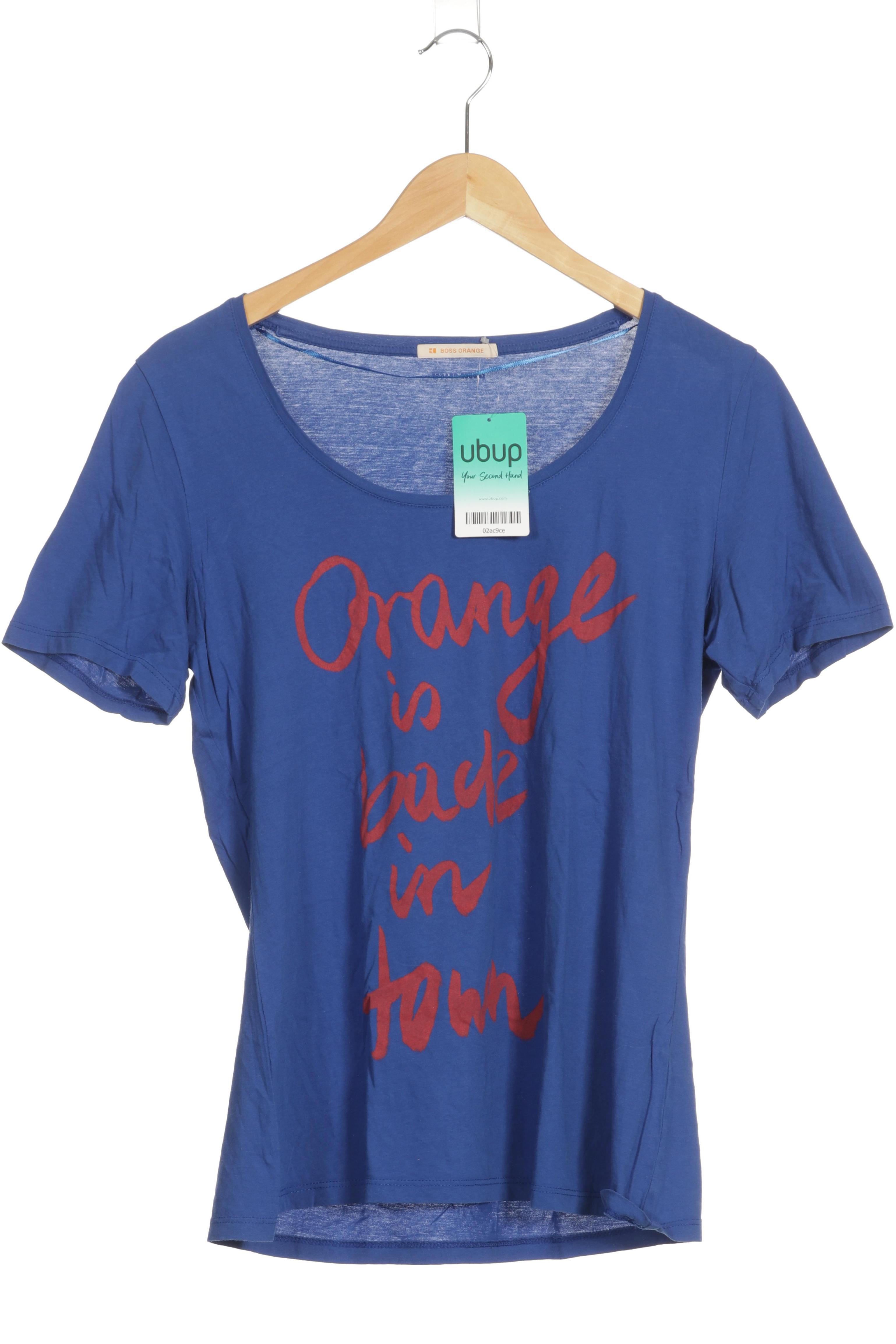 

Boss Orange Damen T-Shirt, blau, Gr.