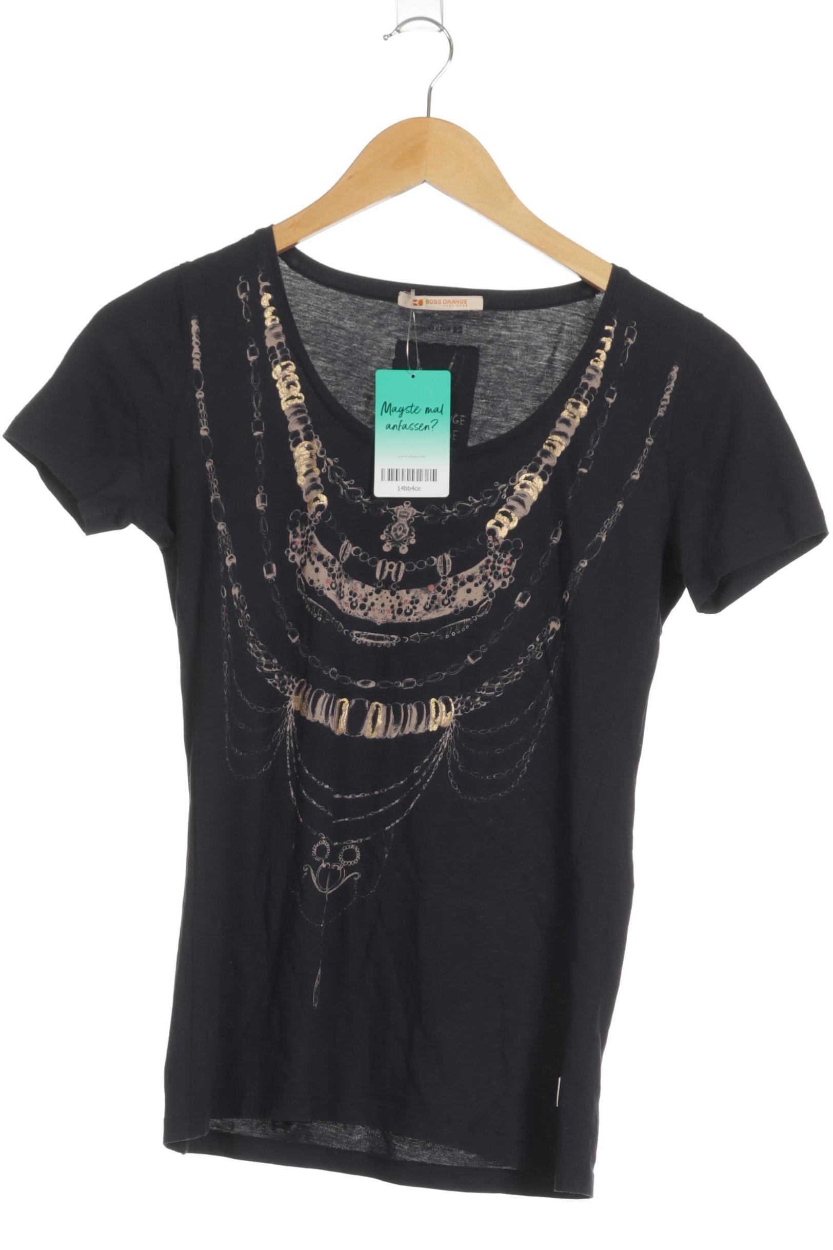 

Boss Orange Damen T-Shirt, blau, Gr.
