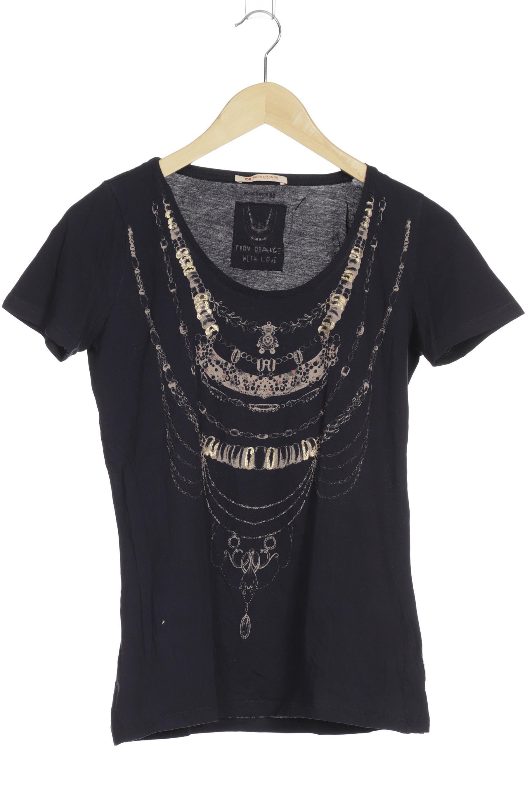 

Boss Orange Damen T-Shirt, blau, Gr.