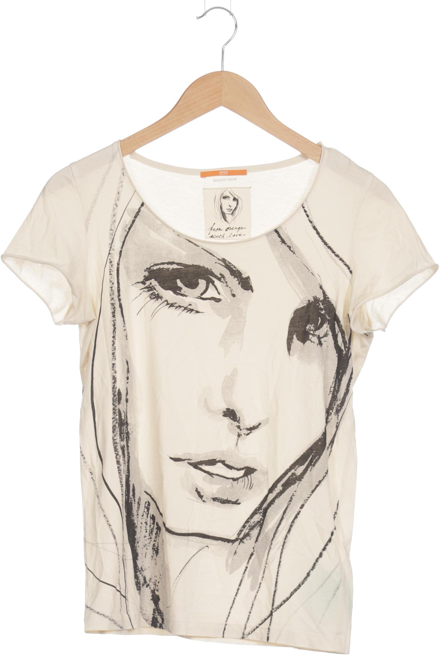 

Boss Orange Damen T-Shirt, beige, Gr.