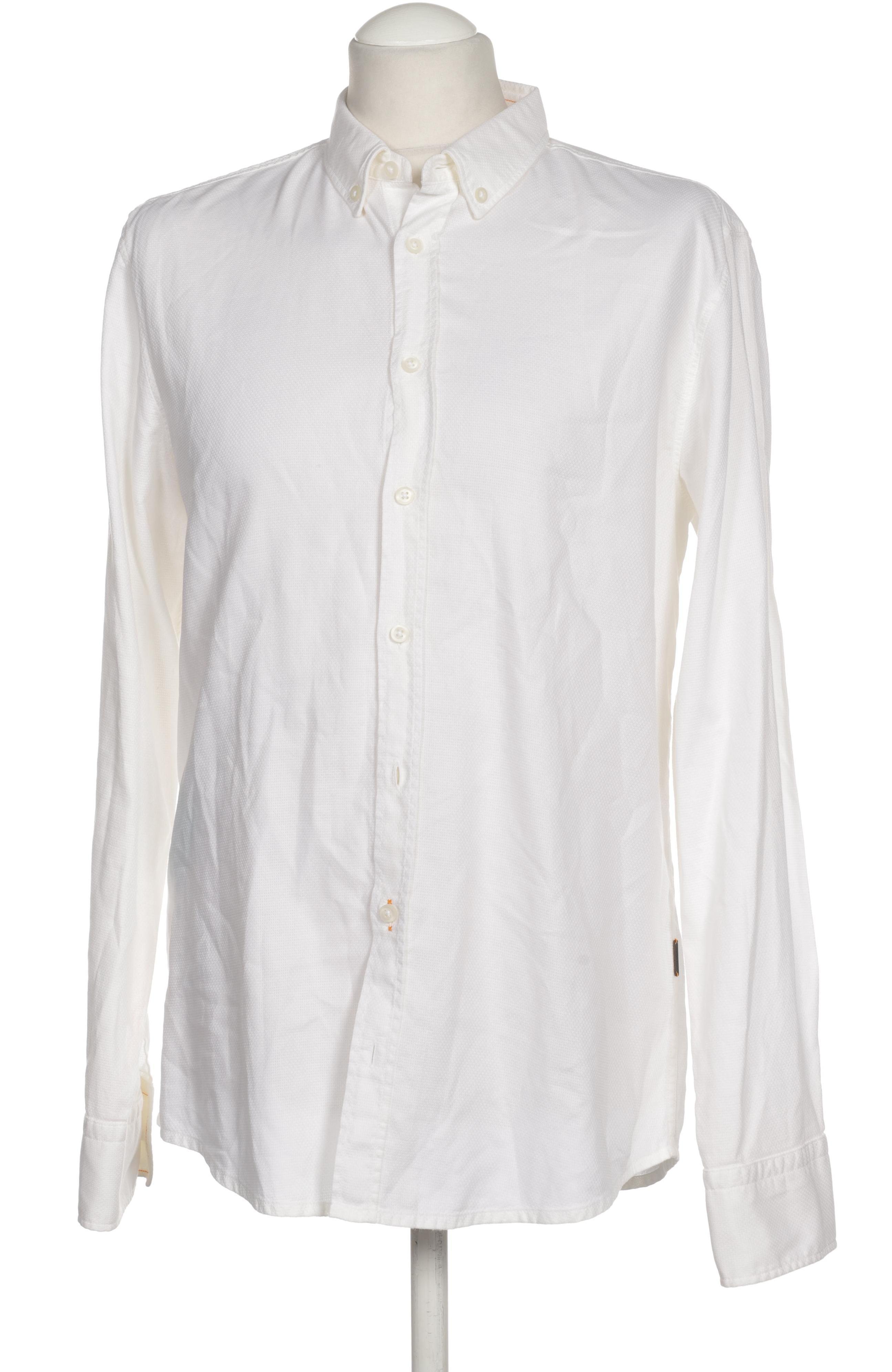 

Boss Orange Herren Hemd, weiß, Gr.