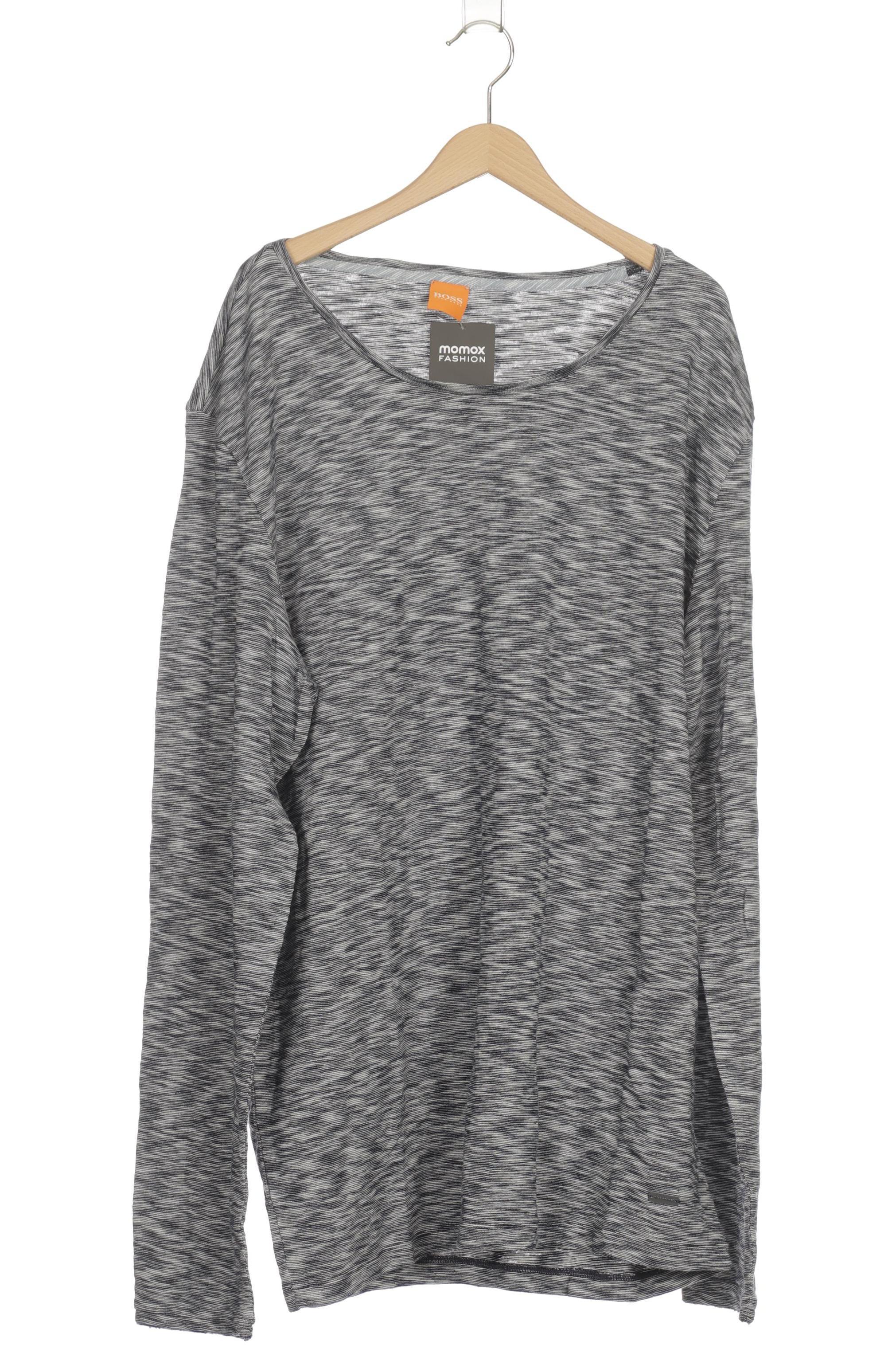 

Boss Orange Herren Langarmshirt, grau, Gr.