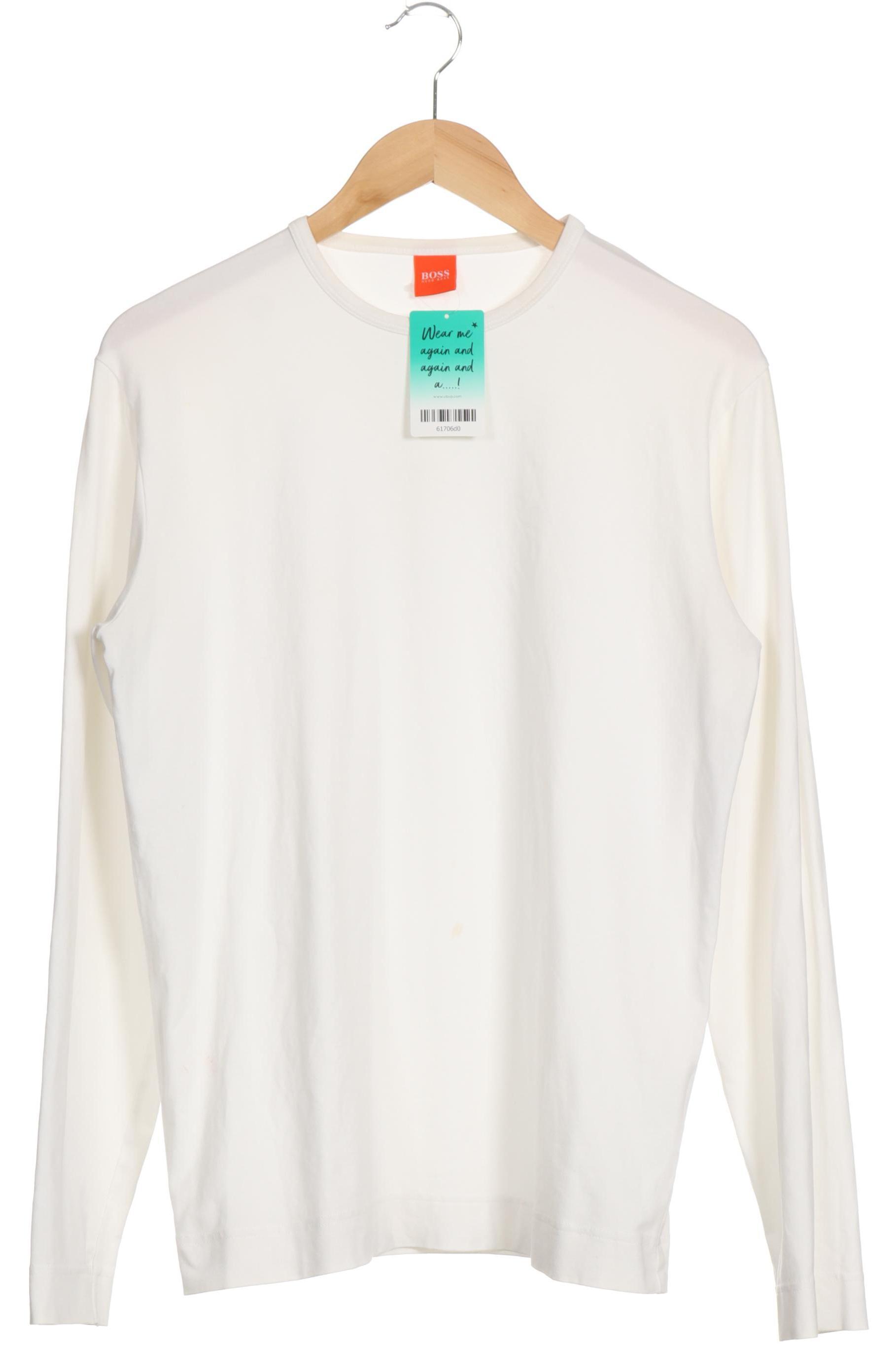 Thumbnail - Boss Orange Herren Langarmshirt, weiß, Gr.