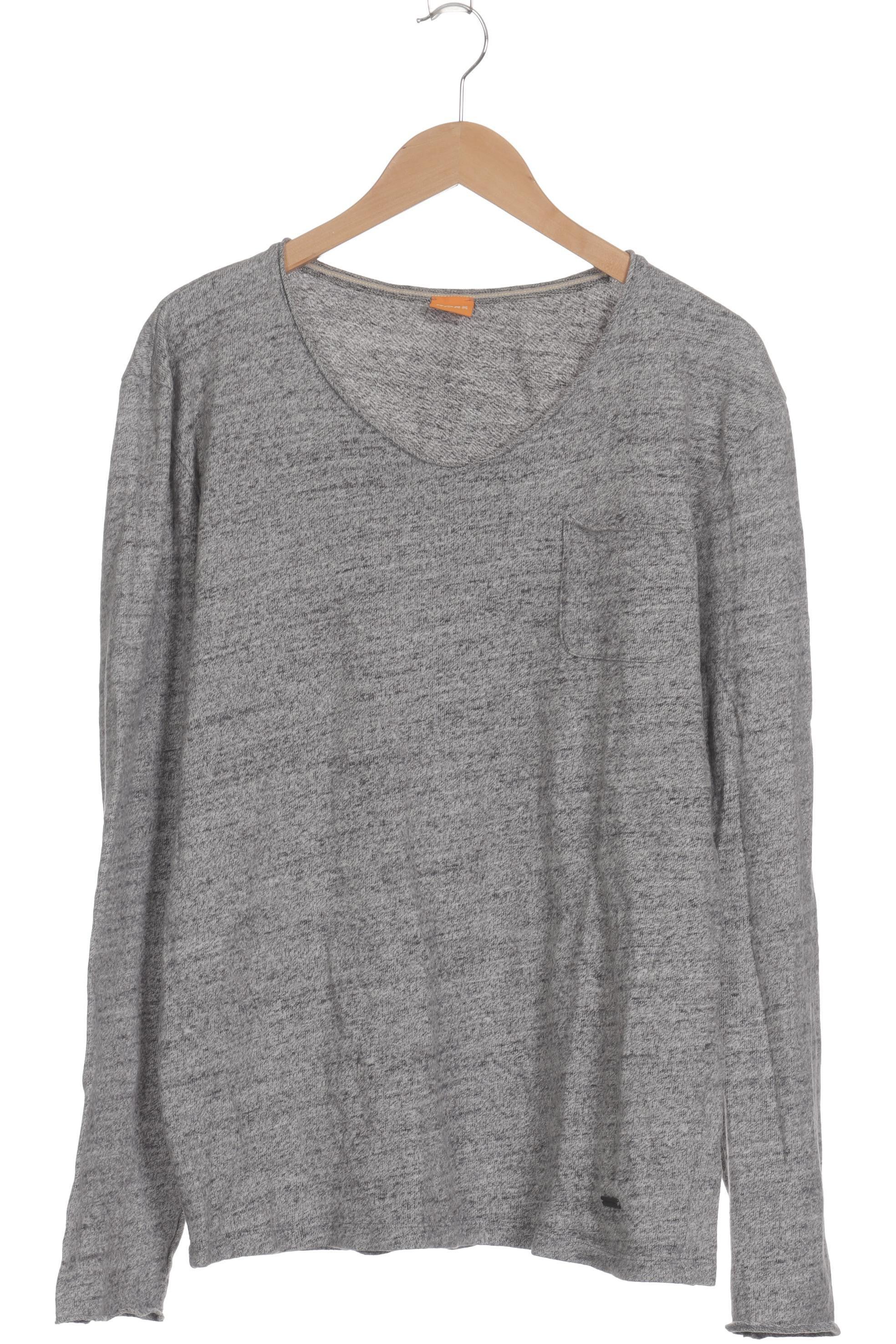 Thumbnail - Boss Orange Herren Langarmshirt, grau, Gr.