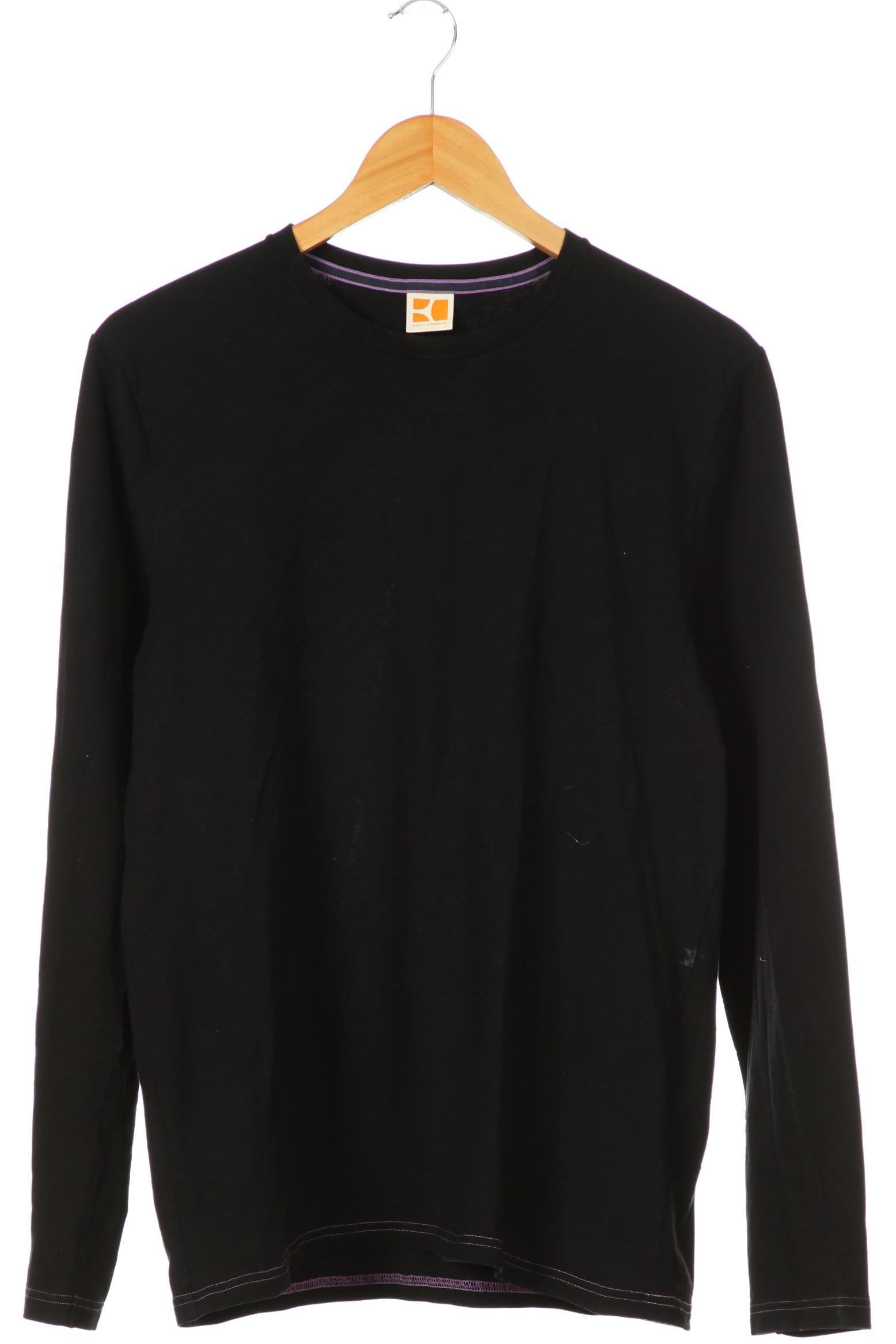 

Boss Orange Herren Langarmshirt, schwarz, Gr.