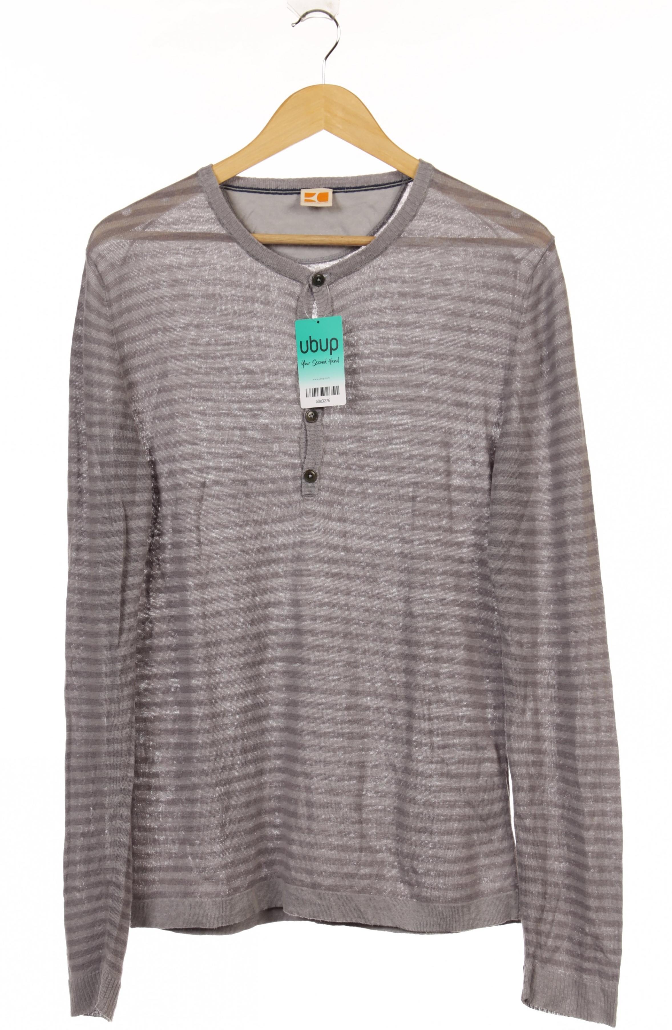 

Boss Orange Herren Langarmshirt, grau, Gr.