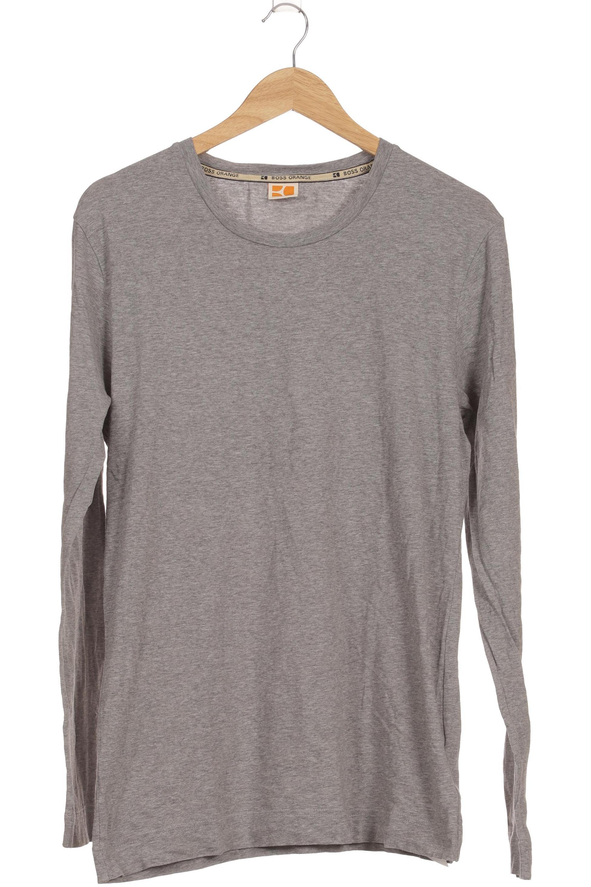 

Boss Orange Herren Langarmshirt, grau, Gr.
