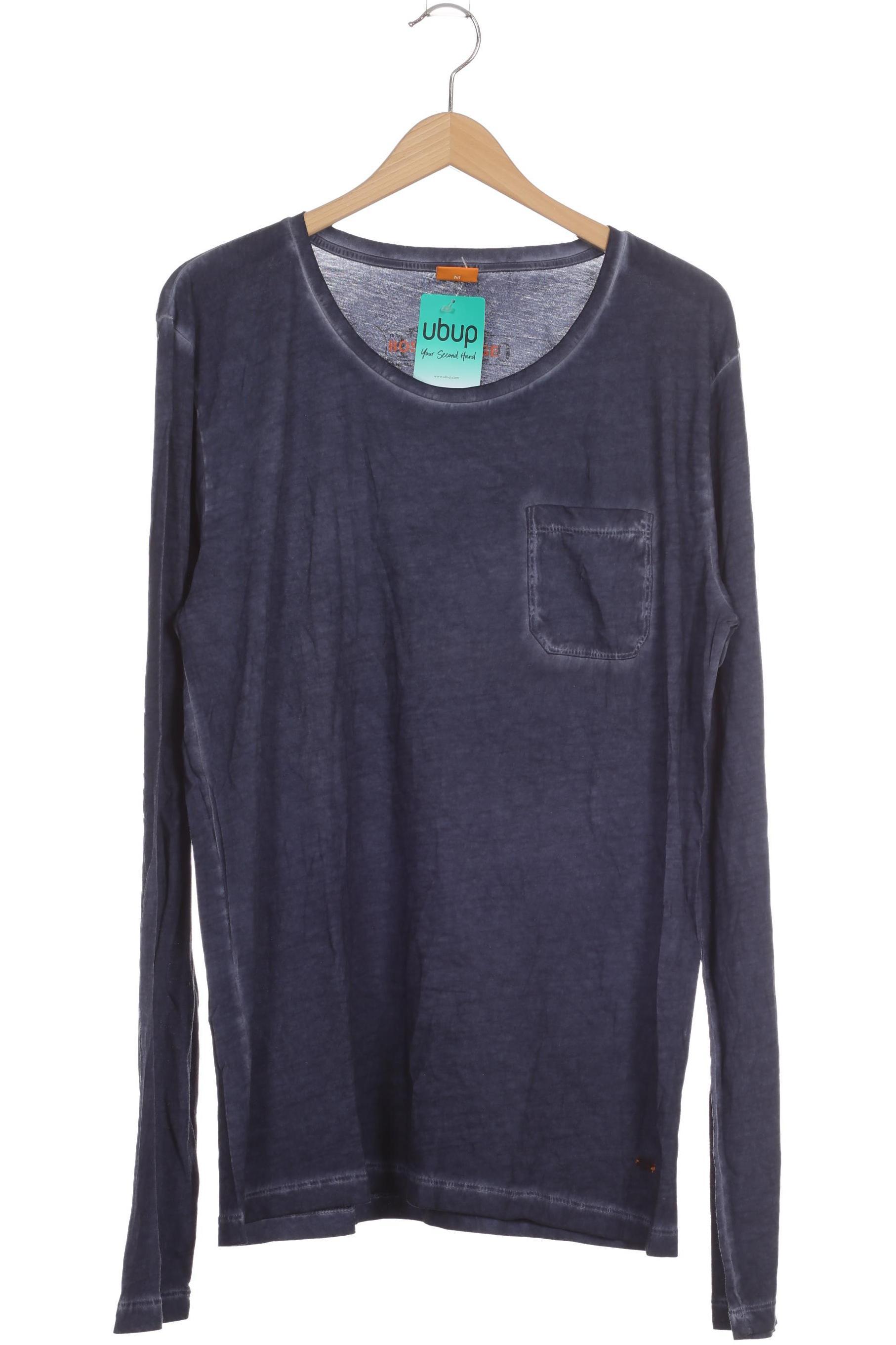 

Boss Orange Herren Langarmshirt, blau, Gr.