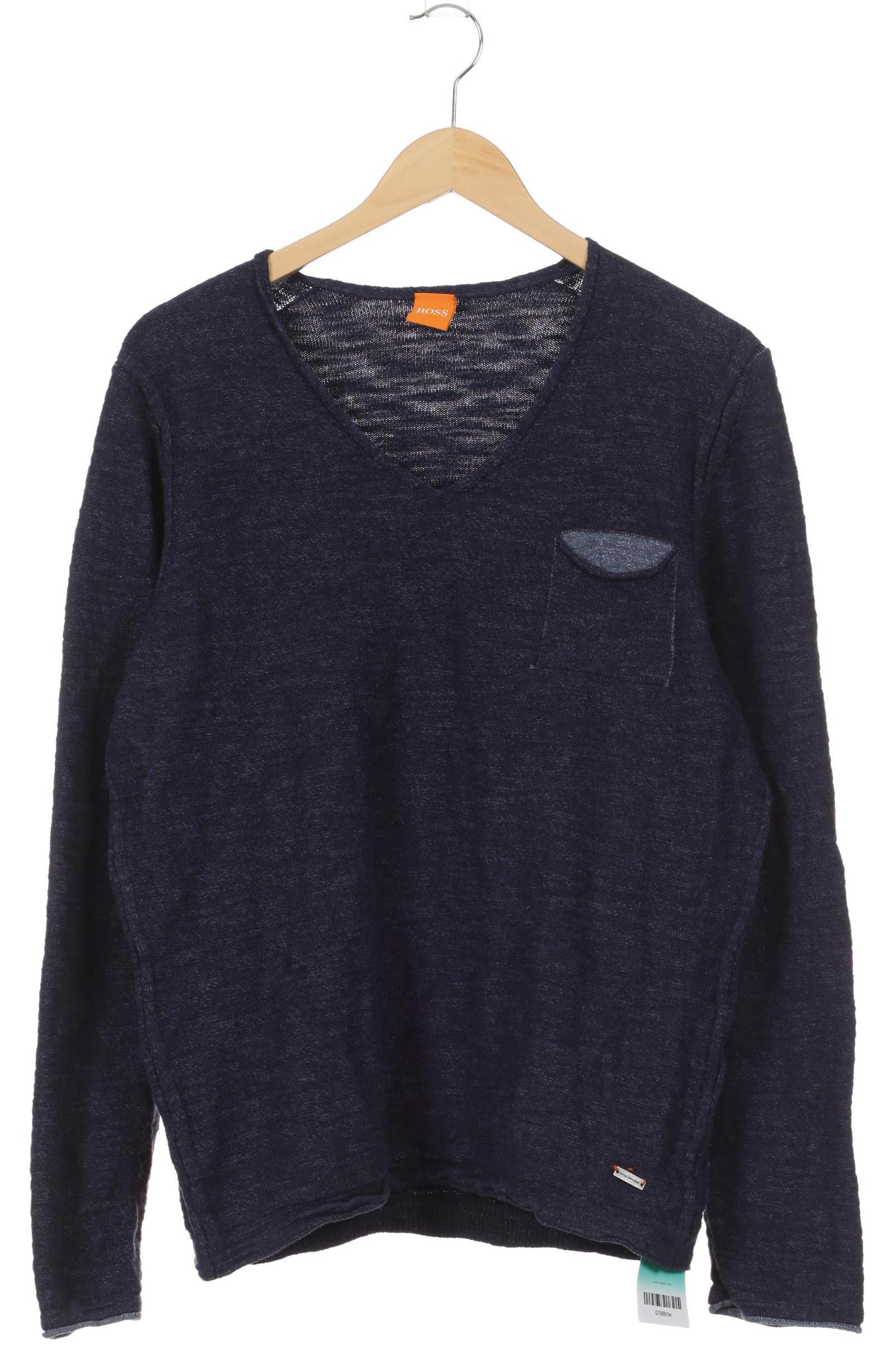 

Boss Orange Herren Pullover, blau, Gr.