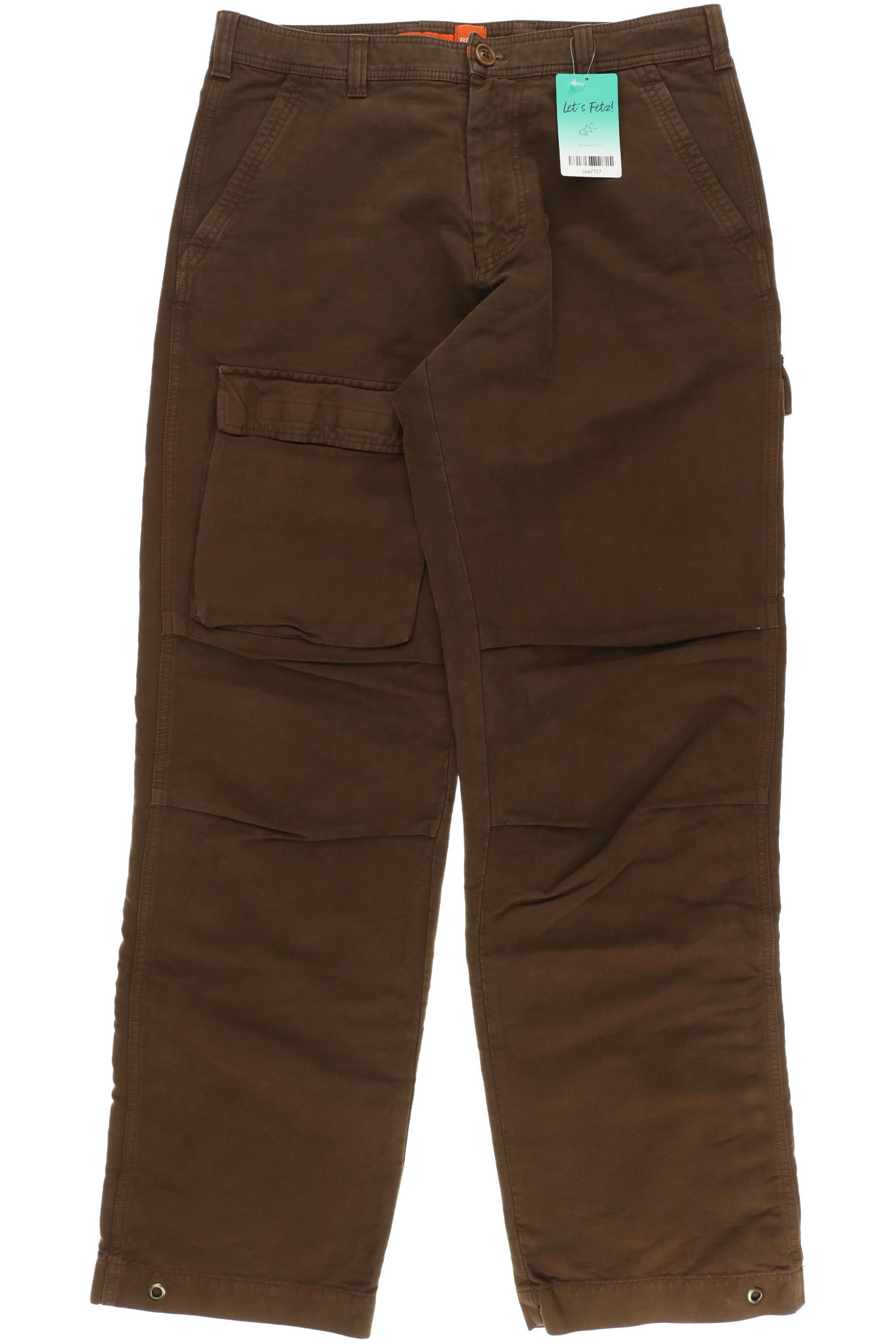 

Boss Orange Herren Stoffhose, braun, Gr. 48