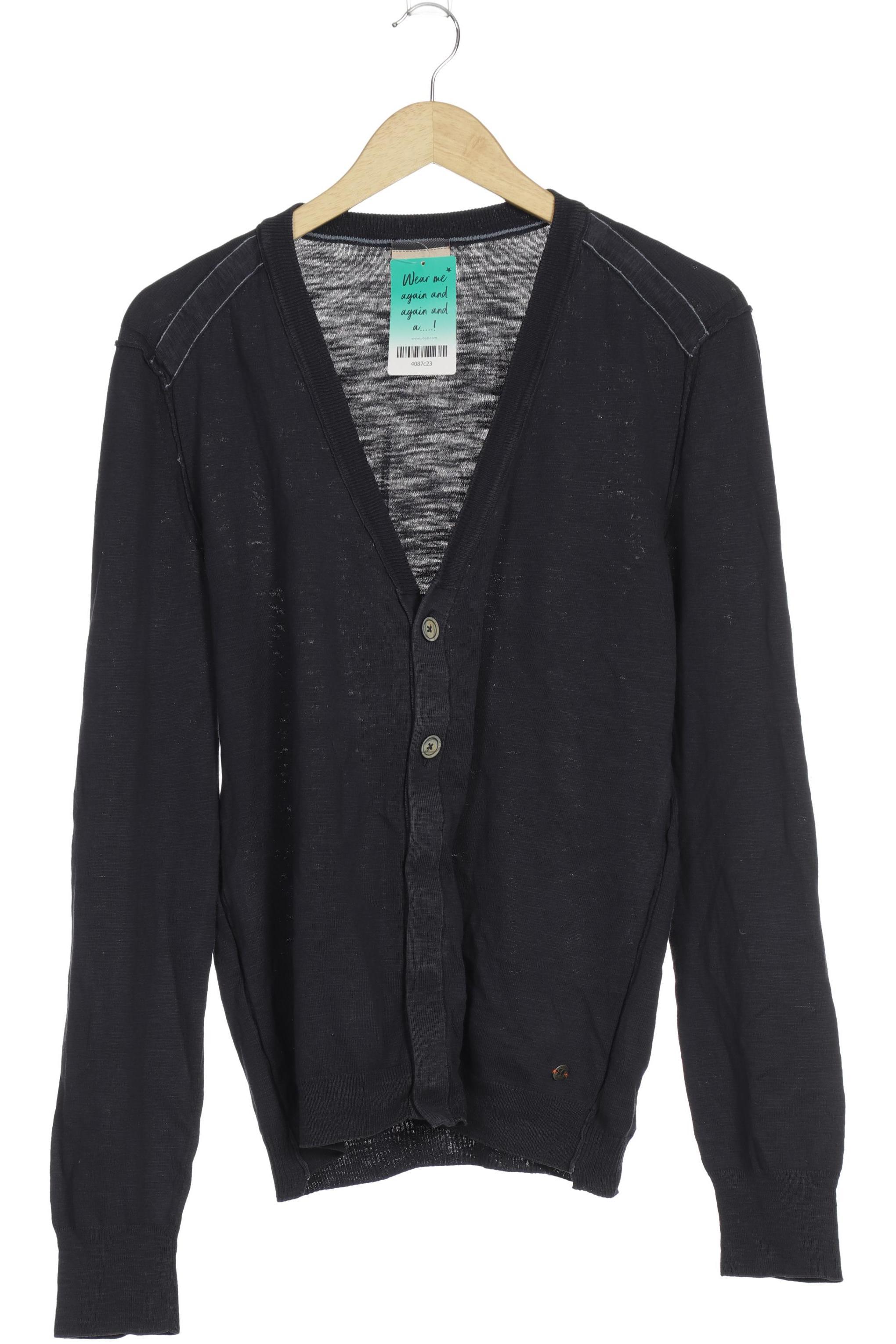 

Boss Orange Herren Strickjacke, blau, Gr.