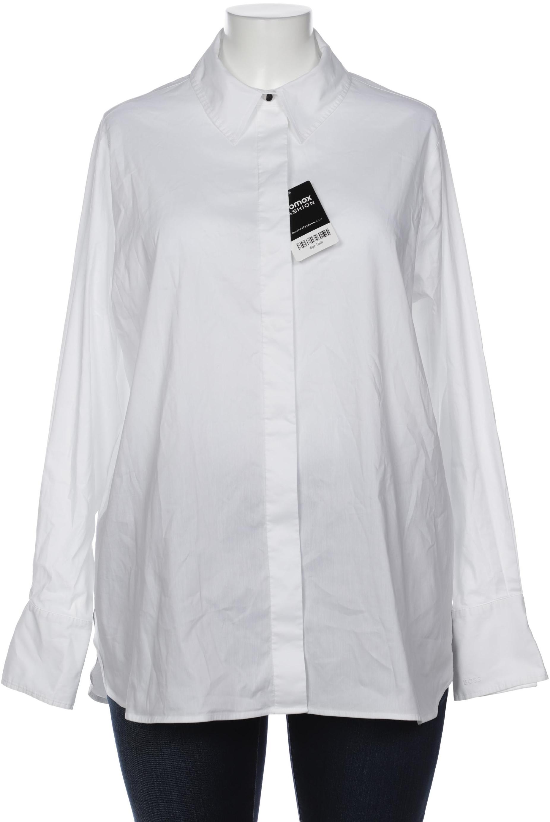 

Boss by Hugo Boss Damen Bluse, weiß, Gr. 42