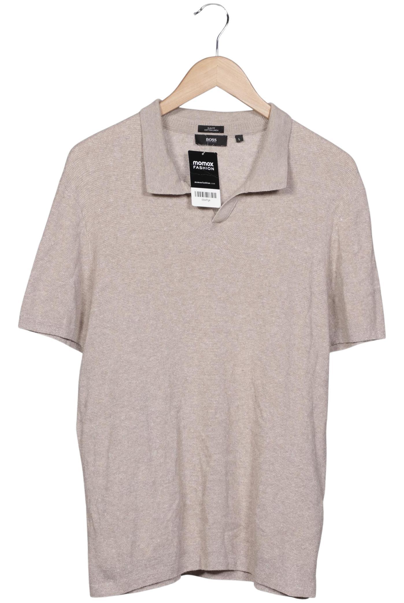 

Boss by Hugo Boss Herren Poloshirt, beige, Gr. 52