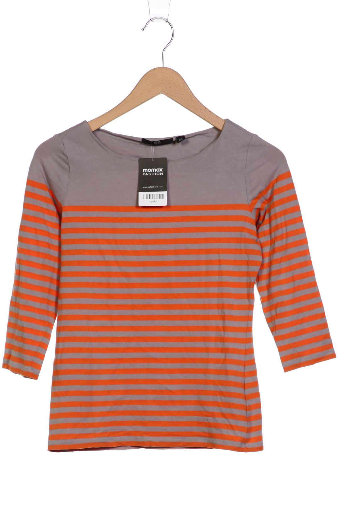 

Boss by Hugo Boss Damen Langarmshirt, orange, Gr. 34