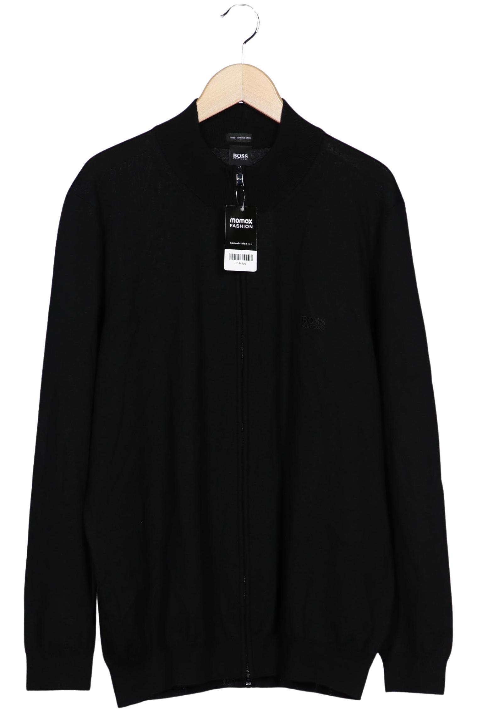 

Boss by Hugo Boss Herren Strickjacke, schwarz, Gr. 56