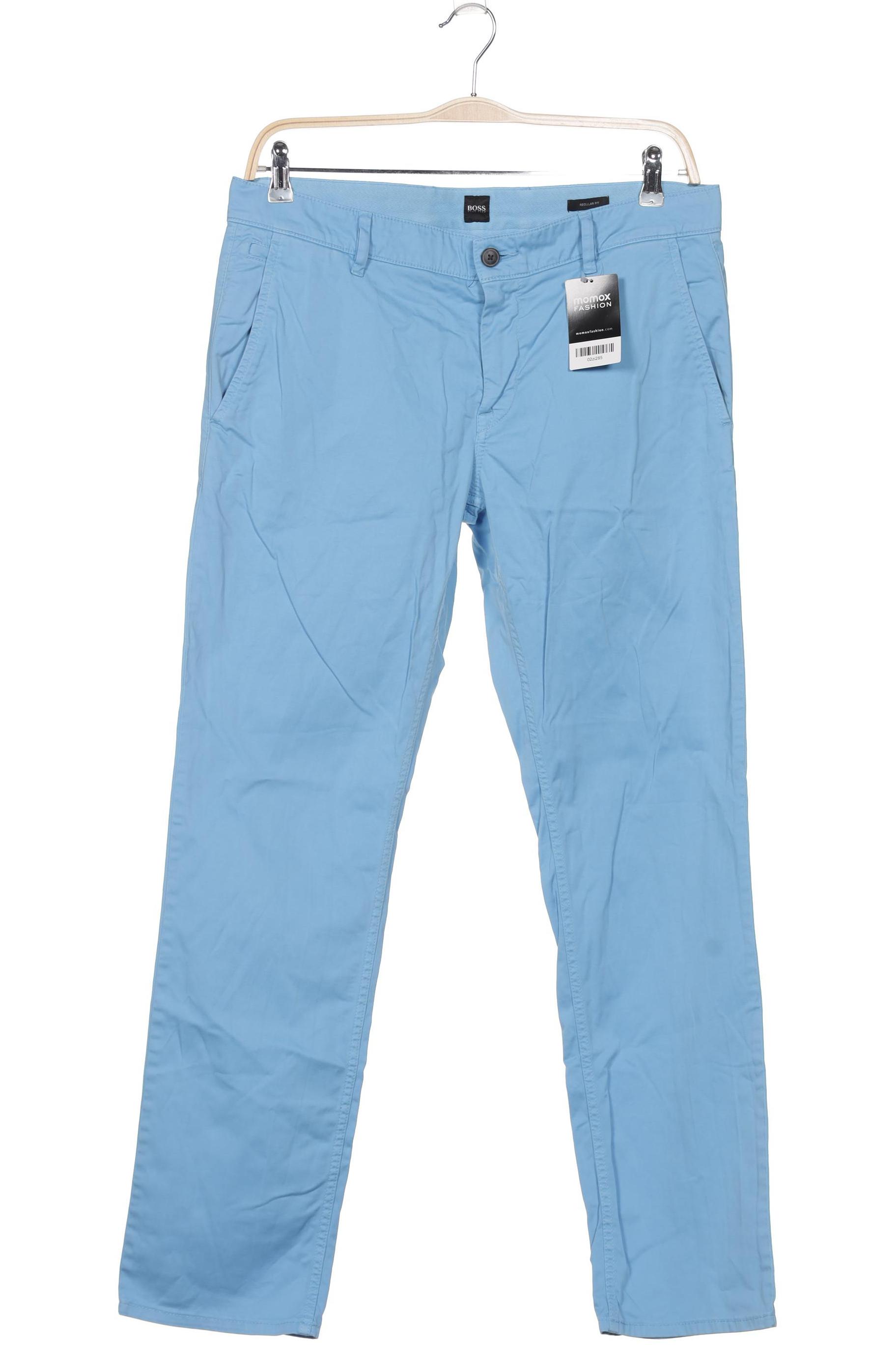 

Boss by Hugo Boss Herren Stoffhose, blau, Gr. 34