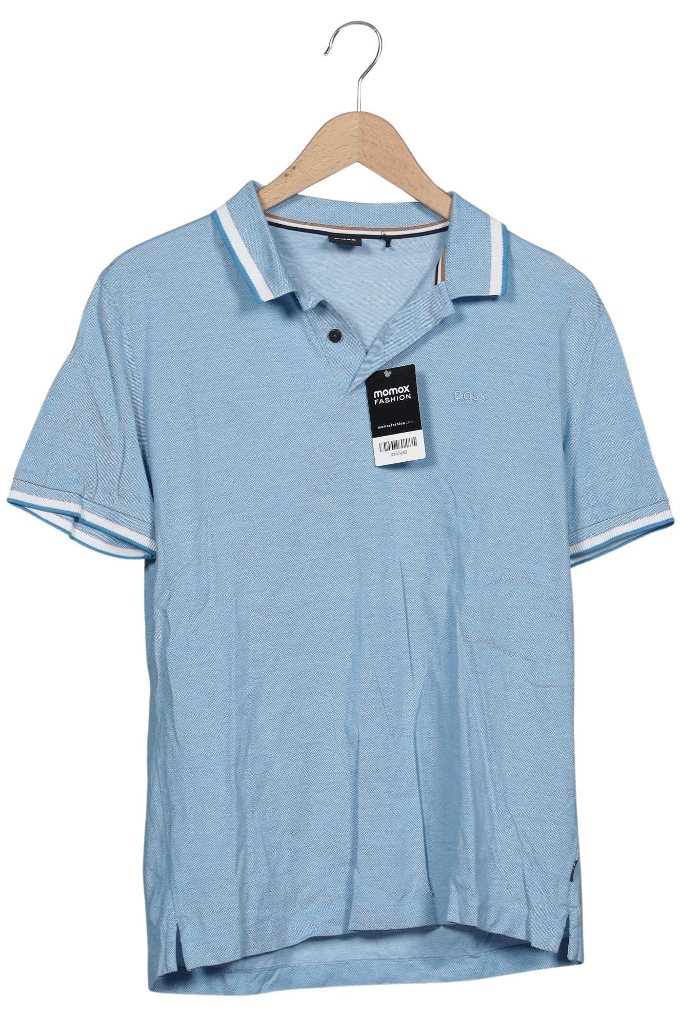 

Boss by Hugo Boss Herren Poloshirt, hellblau, Gr. 48