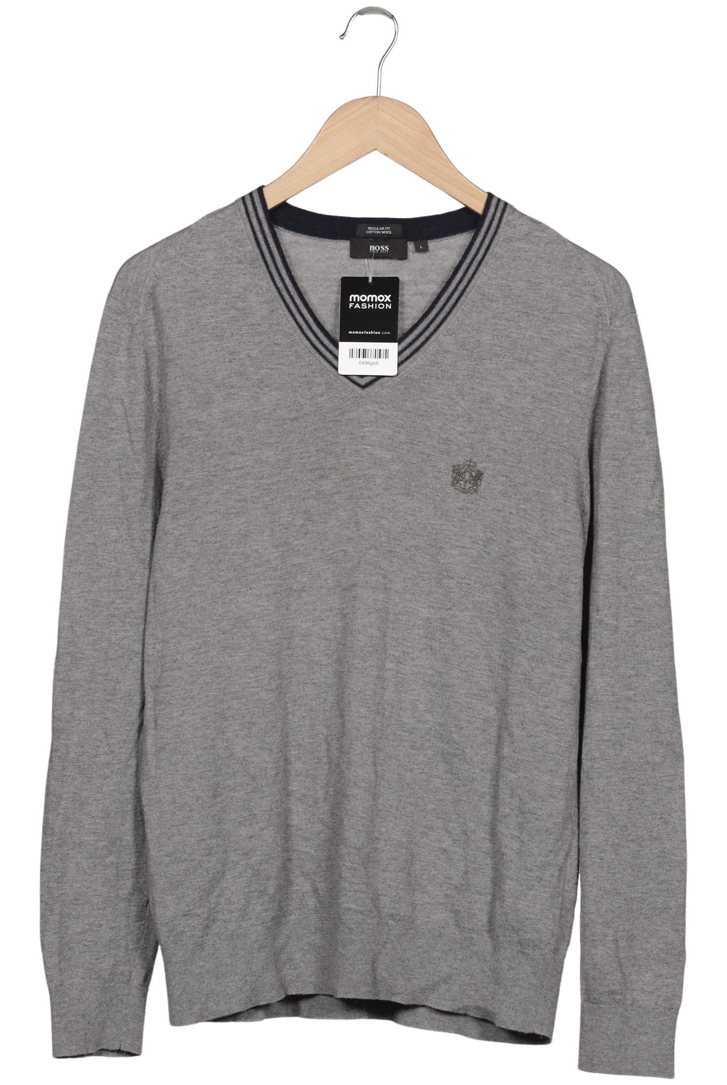 

Boss by Hugo Boss Herren Pullover, grau, Gr. 52