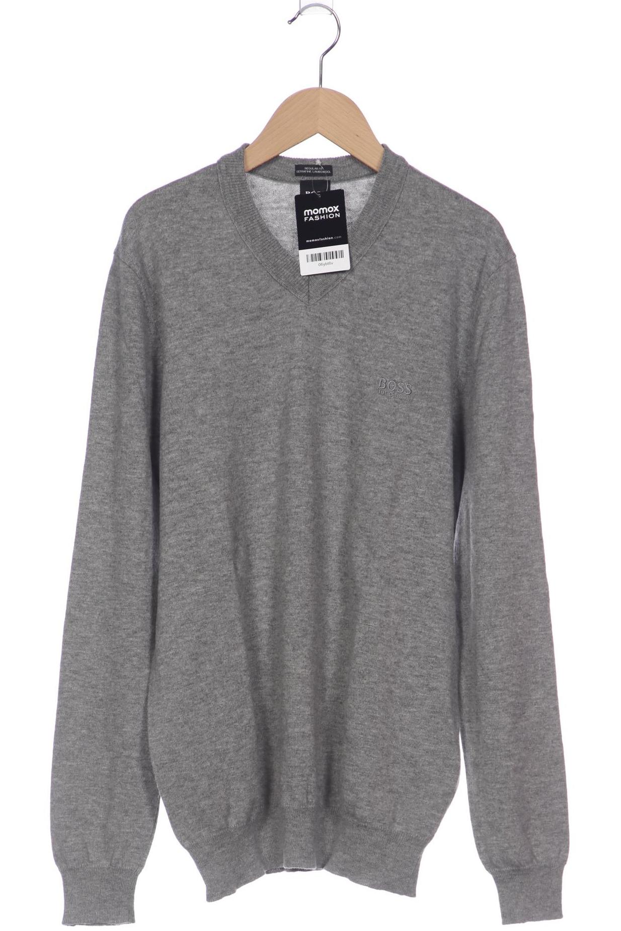 

Boss by Hugo Boss Herren Pullover, grau, Gr. 52