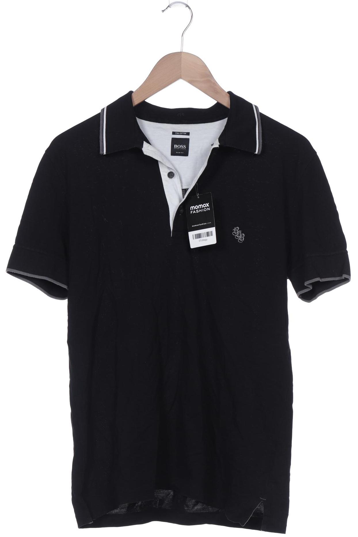 

Boss by Hugo Boss Herren Poloshirt, schwarz, Gr. 46