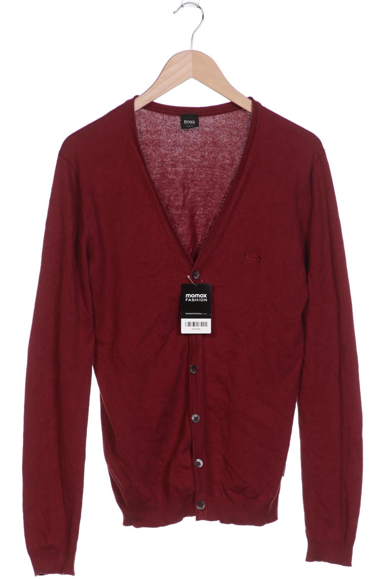 

Boss by Hugo Boss Herren Strickjacke, bordeaux, Gr. 48